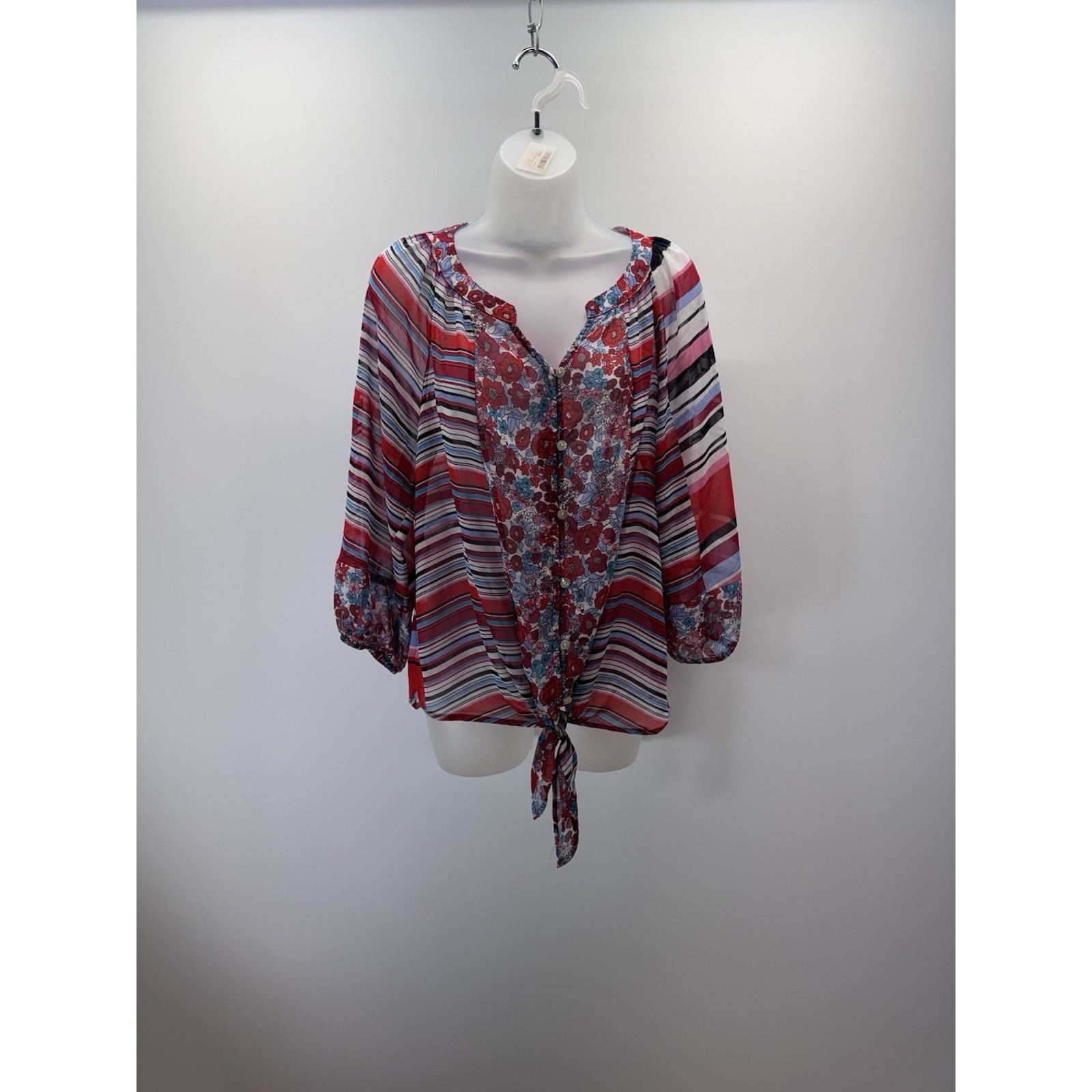 Anthropologie Fig And Flower Anthropologie Women’s Size M Blouse Red Size M / US 6-8 / IT 42-44 - 1 Thumbnail