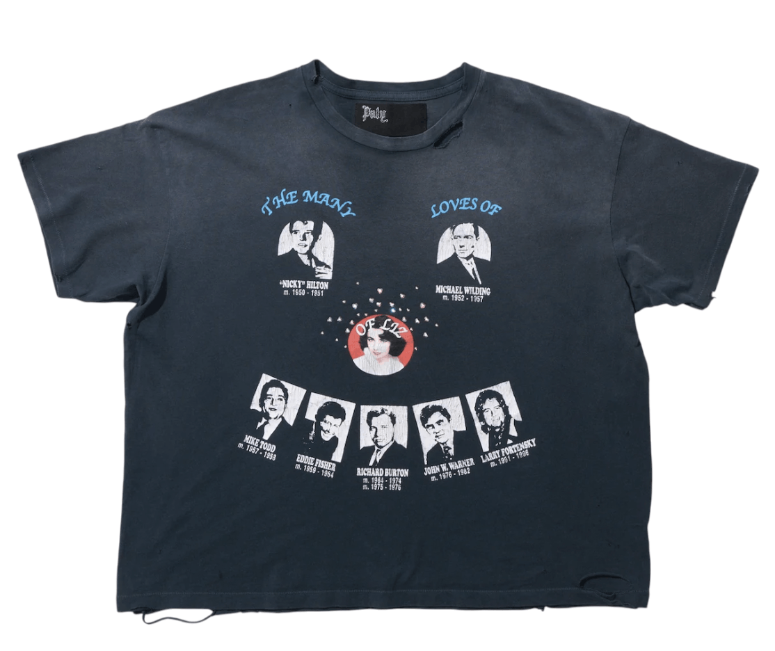 Paly Hollywood Paly Hollywood Loves of Liz T-Shirt Black | Grailed