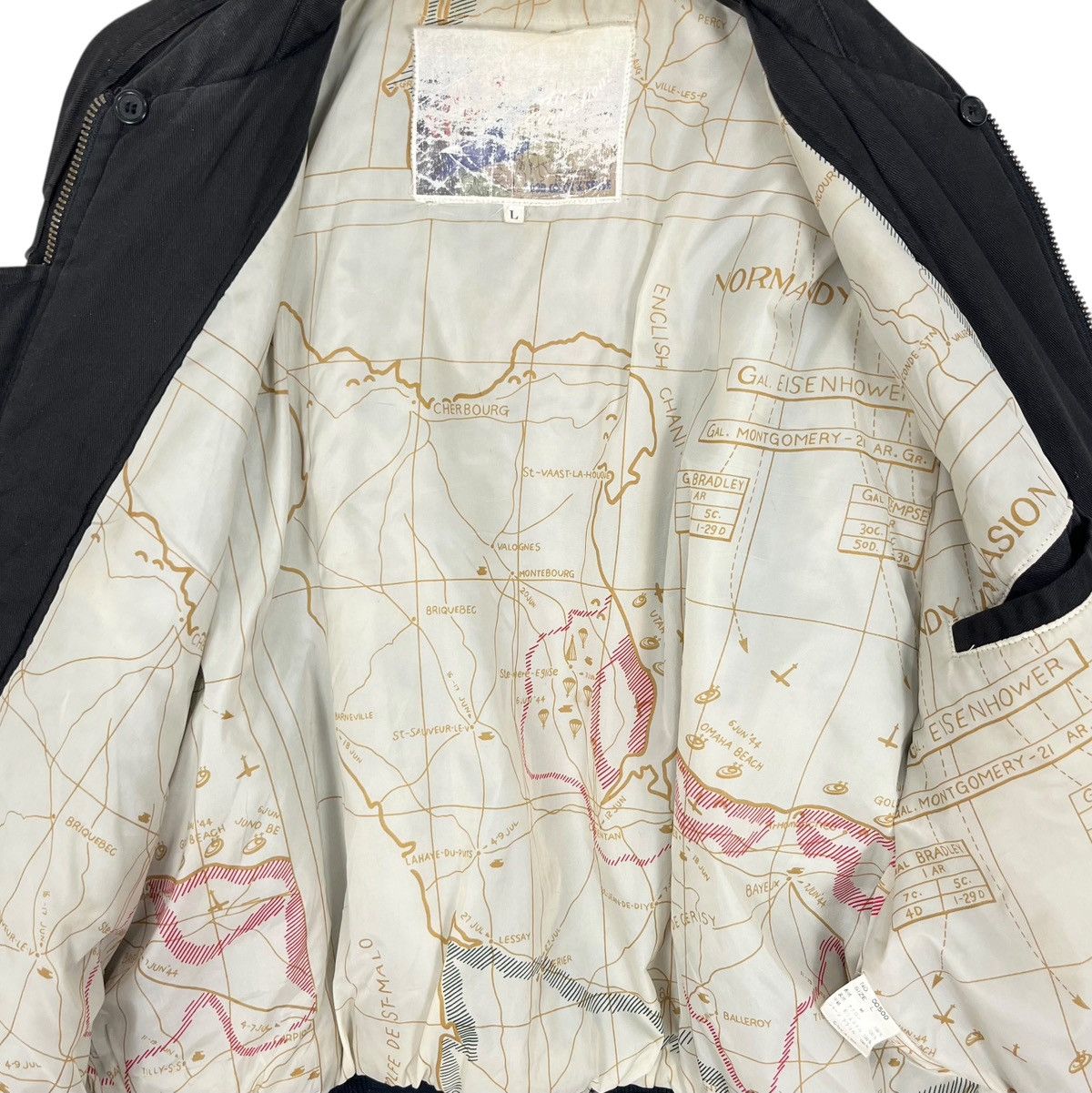 Vintage Vintage US Airborne Division Bomber Jacket Size US L / EU 52-54 / 3 - 9 Thumbnail