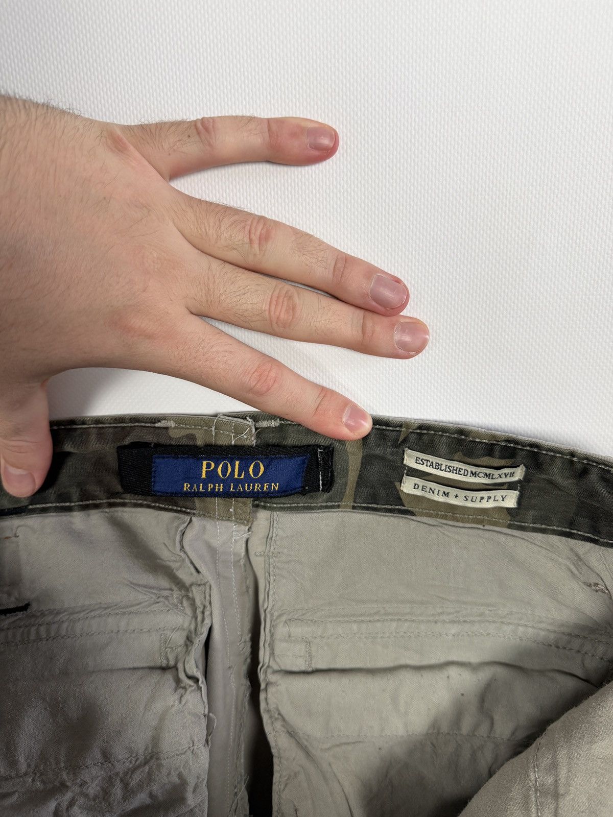 Polo Ralph Lauren Men’s Polo Ralph Lauren Cargo Pants Y2K Vintage Size S-M Size US 30 / EU 46 - 9 Thumbnail