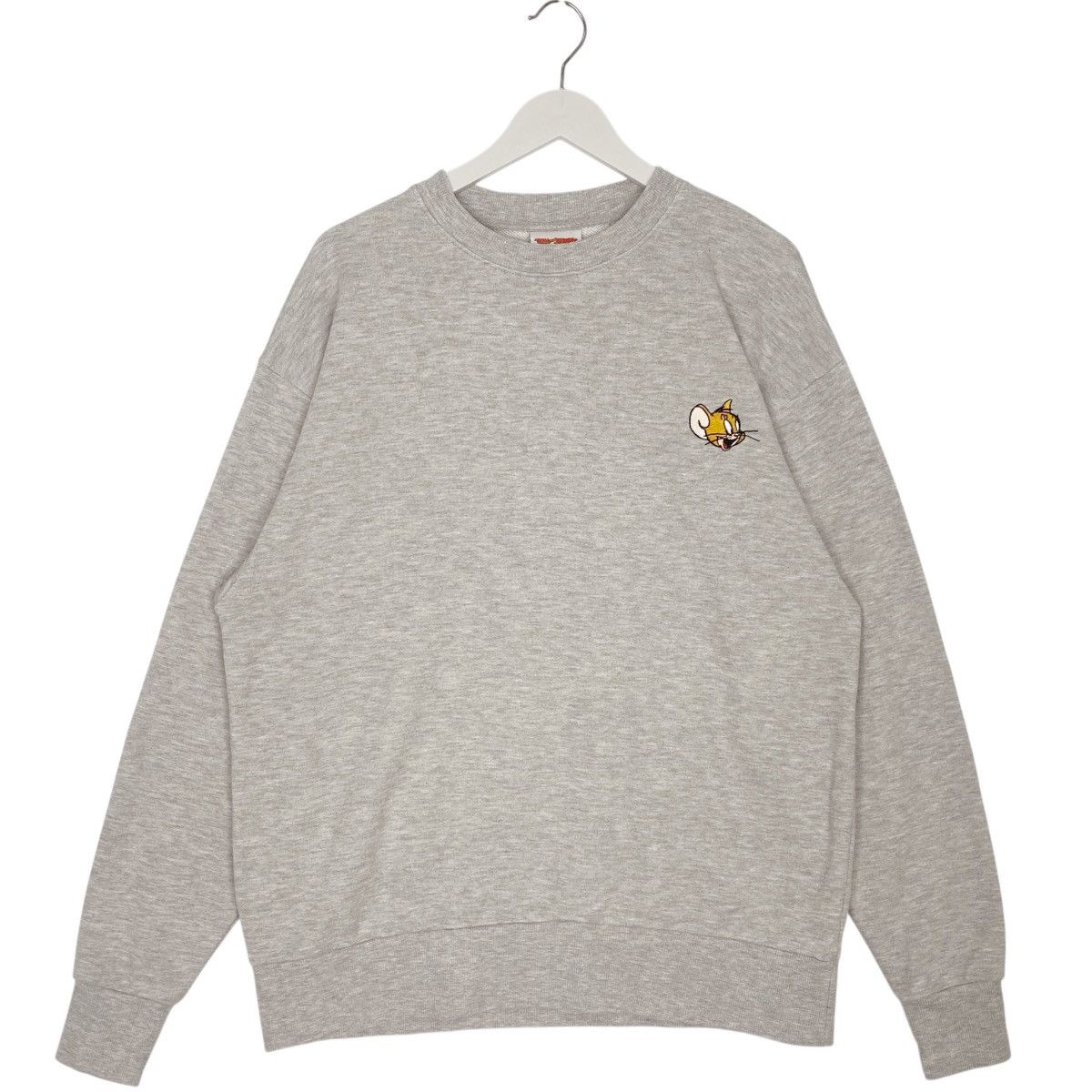 Vintage Tom And Jerry Sweatshirt Crewneck Grey Back Hit