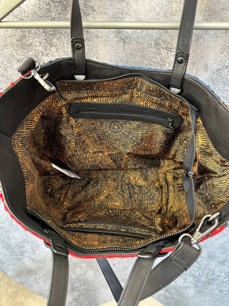 Desigual Desigual Leon Togo Multicolor Tote Bag Size ONE SIZE - 9 Thumbnail