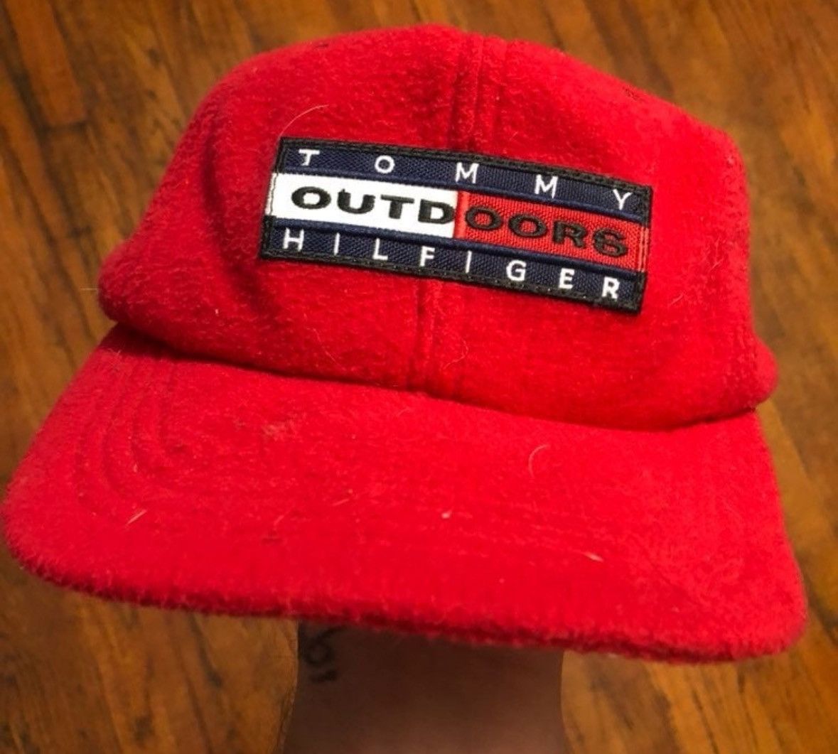 Tommy Hilfiger × Vintage 1992 TOMMY HILFIGER OUTDOORS HAT Size ONE SIZE - 1 Thumbnail