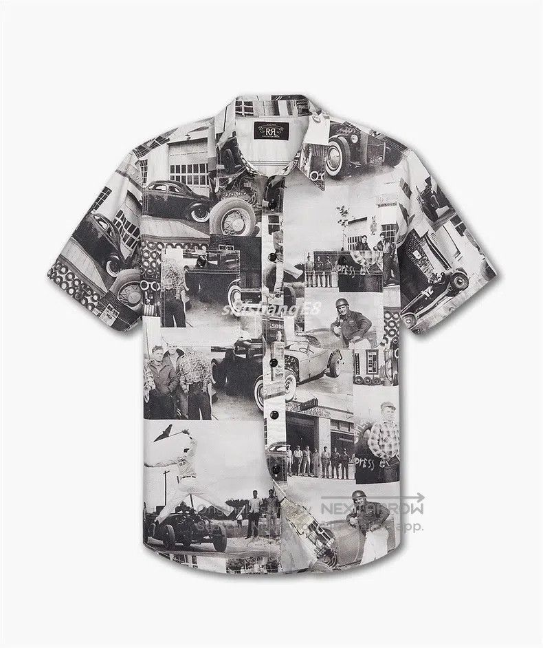 RRL Ralph Lauren RRL Ralph Lauren Printed short-sleeved shirt Size US S / EU 44-46 / 1 - 3 Thumbnail