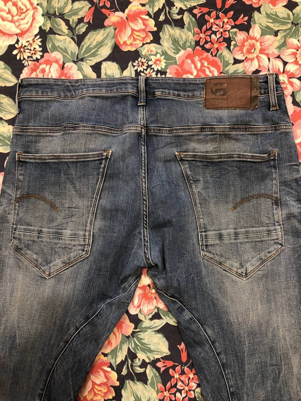 G-Star G Star Raw Arc 3D Slim Jeans Wash Designer Streetwear Denim Size US 36 / EU 52 - 10 Thumbnail