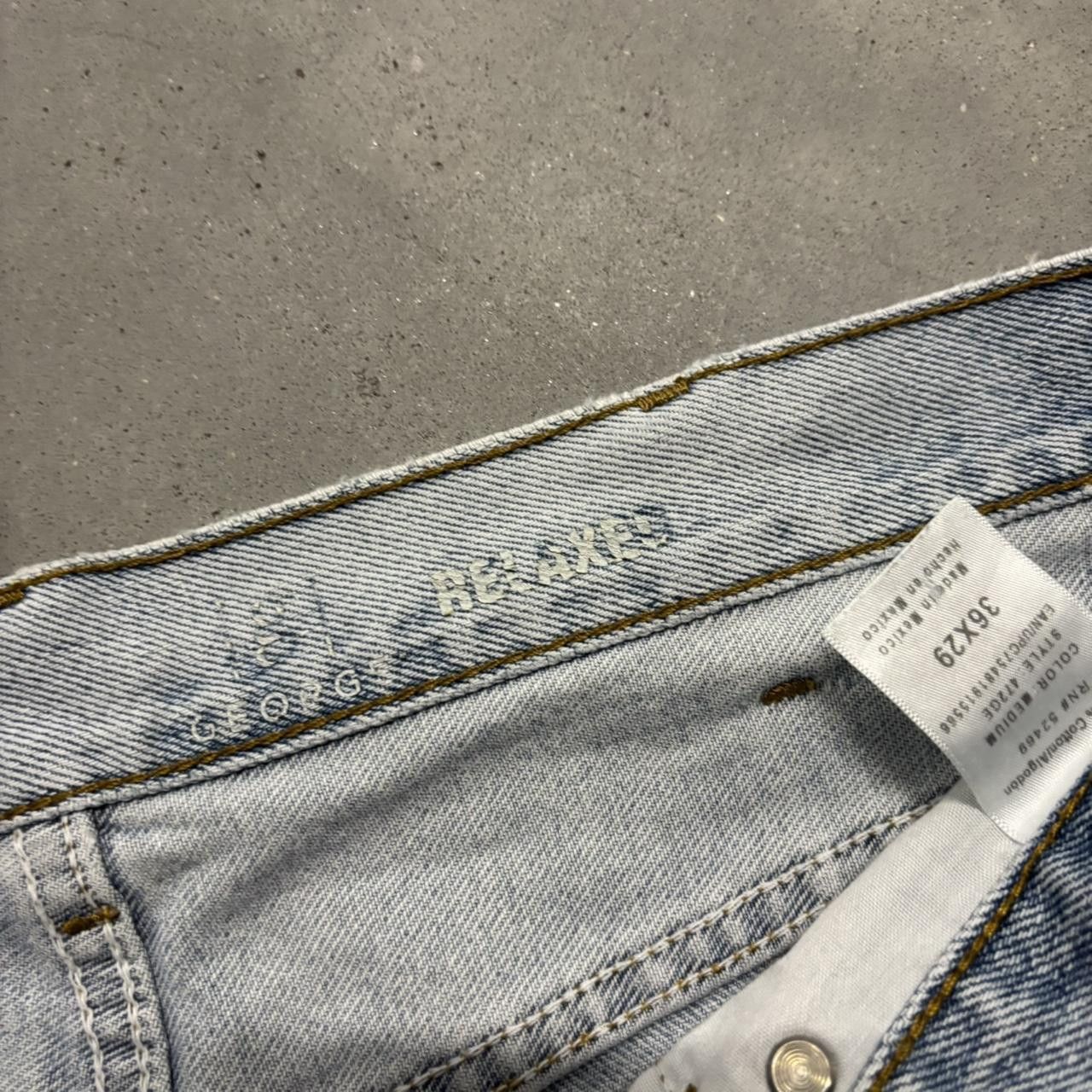Japanese Brand × Vintage Crazy Vintage Y2K/2000s Light Wash Essential Denim Jeans! Size US 36 / EU 52 - 7 Thumbnail