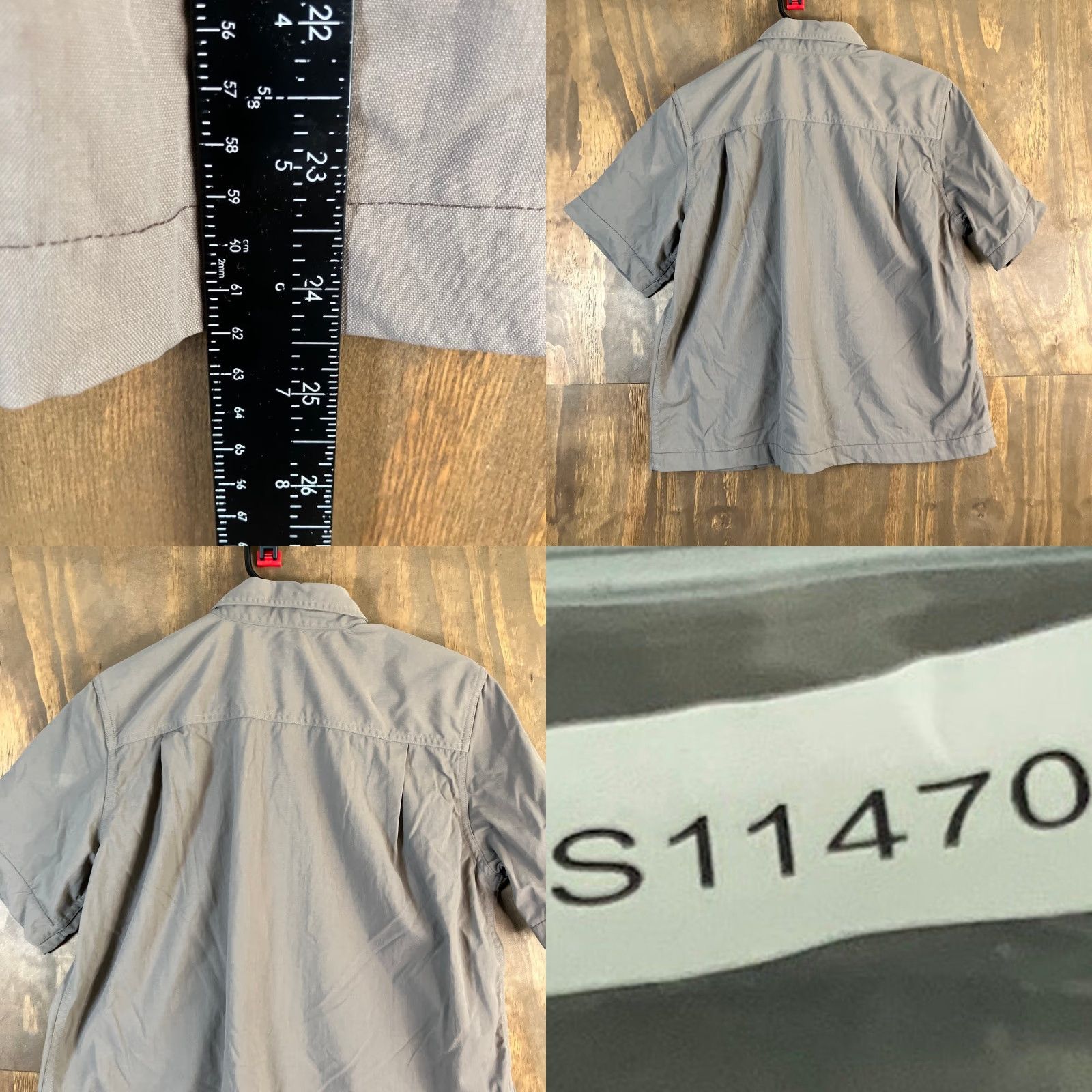 Vintage L.L. Bean Mens Shirt Brown Short Sleeve Button-Up Chest Pockets 100% Nylon M Shirt Mens Brown Short Sleeve Button-Up Chest Pockets Nylon M Size US M / EU 48-50 / 2 - 8 Thumbnail
