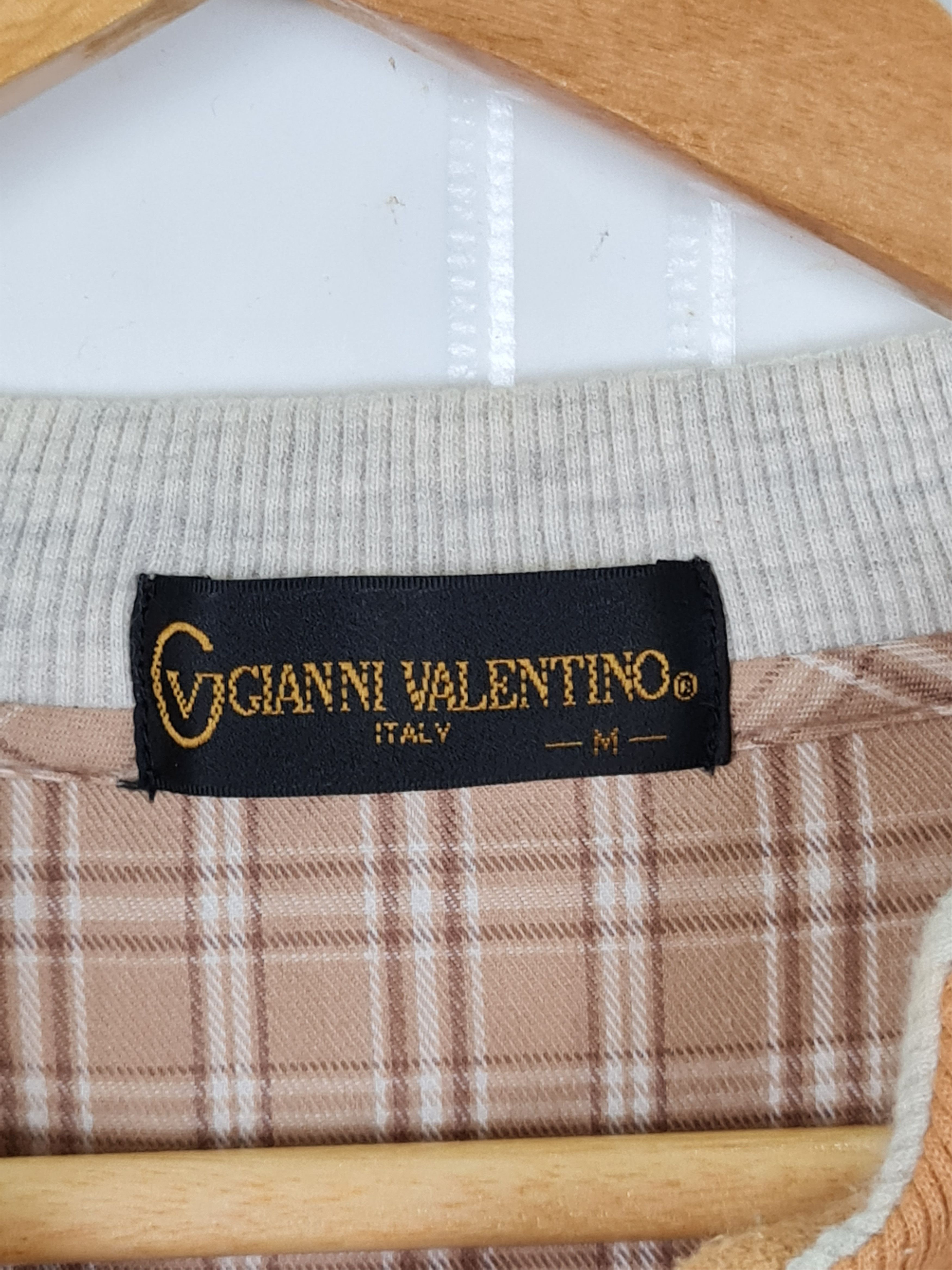 Vintage Vintage Gianni Valentino Halfzipper Size US M / EU 48-50 / 2 - 9 Thumbnail