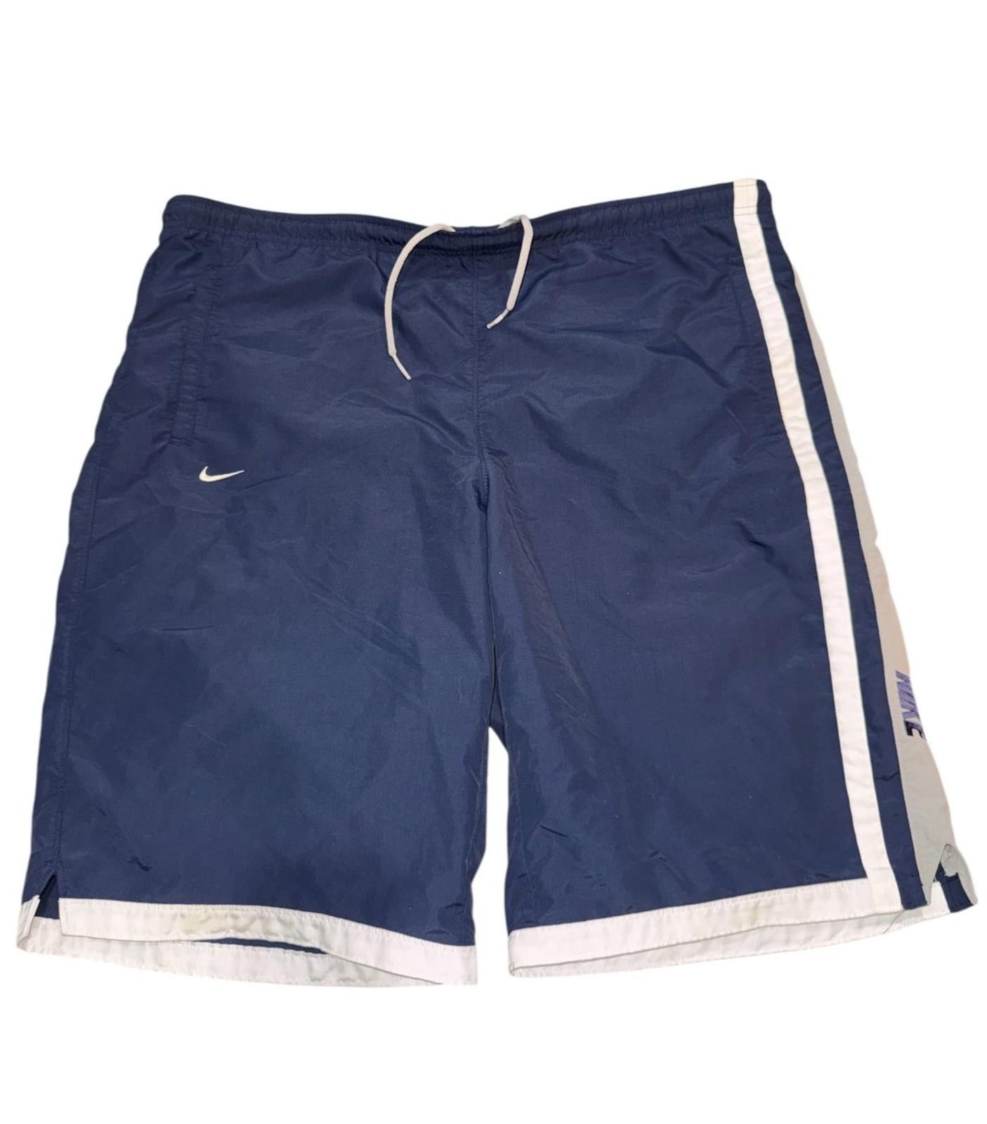 Nike VTG Y2K 90s Nike Grey Tag Athletic Mesh Shorts Rare Sz XL Size US 36 / EU 52 - 1 Thumbnail