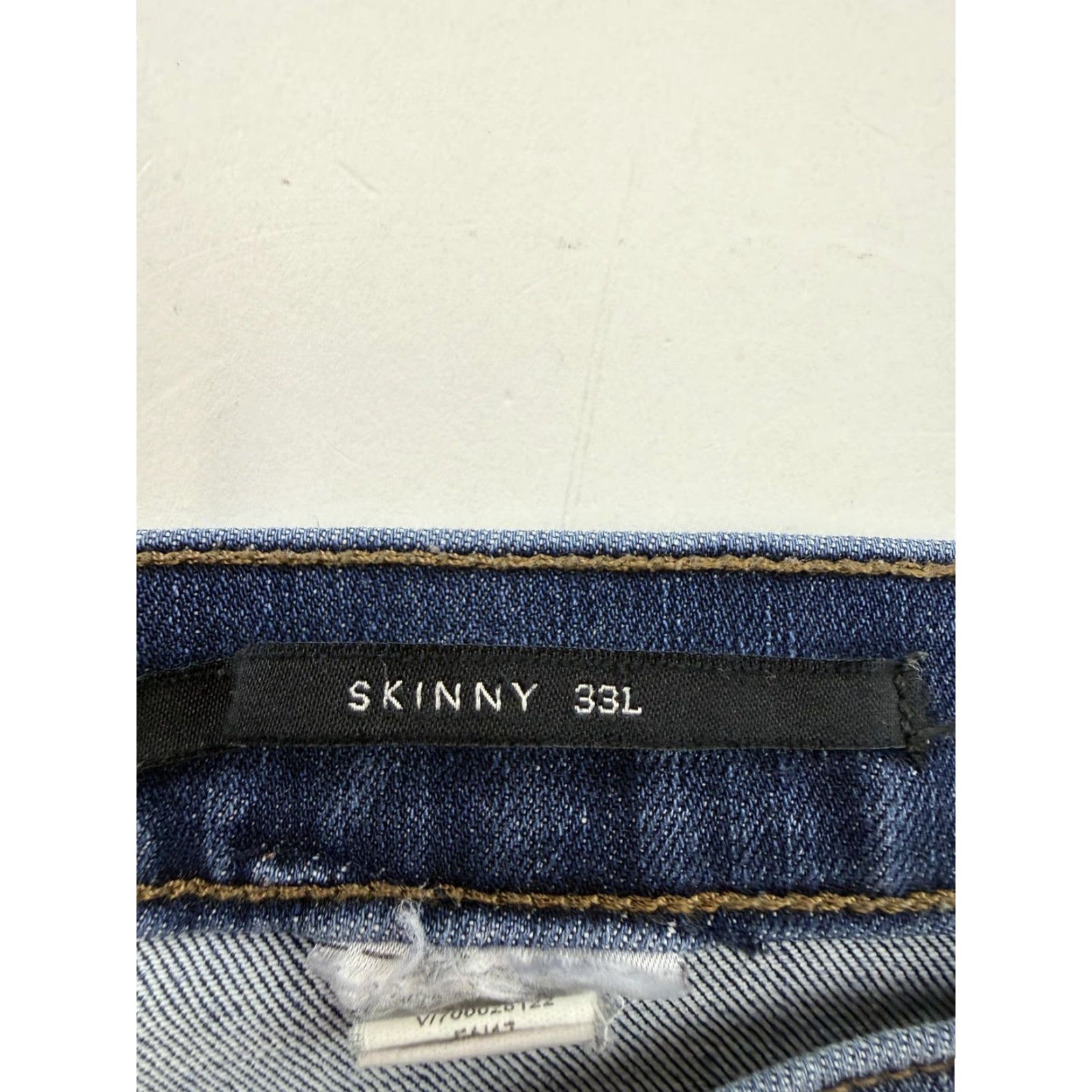 Banana Republic Banana Republic Jeans Womens 33 Blue Skinny Slim Fit Premium Denim Stretch Fashionable Everyday Casual 90s? Size 24" / US 00 / IT 34 - 4 Thumbnail