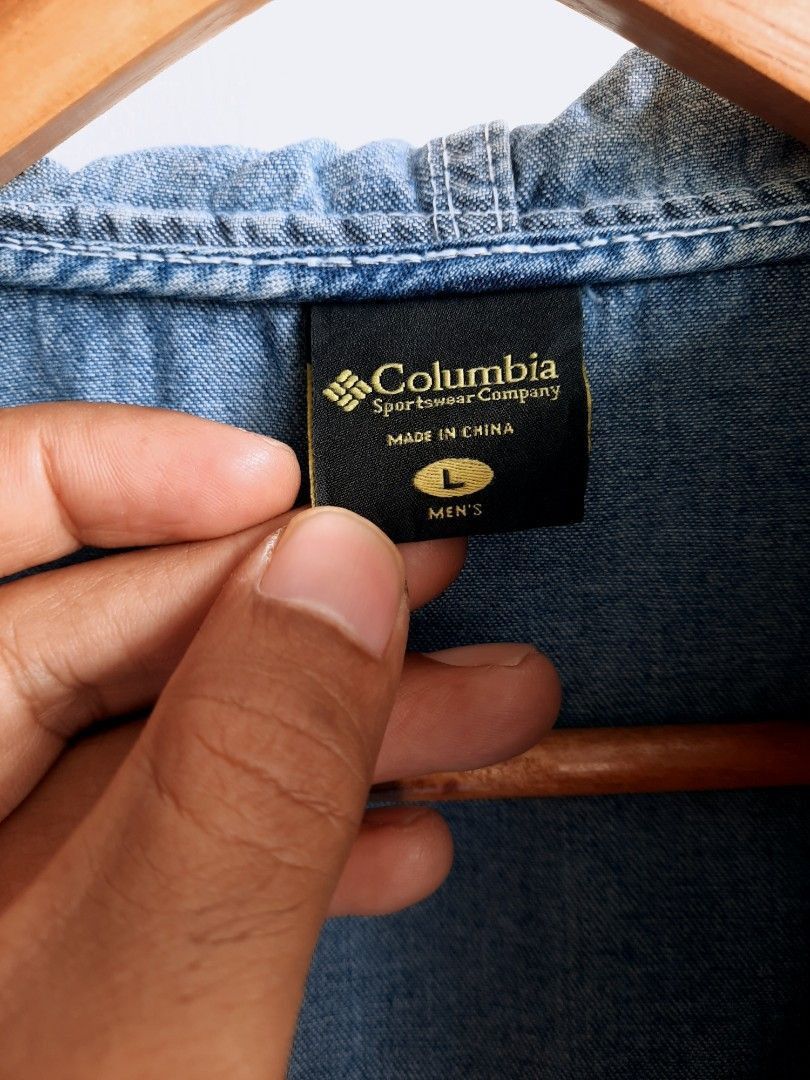 Columbia Columbia USN anorak denim jacket Size US L / EU 52-54 / 3 - 8 Thumbnail