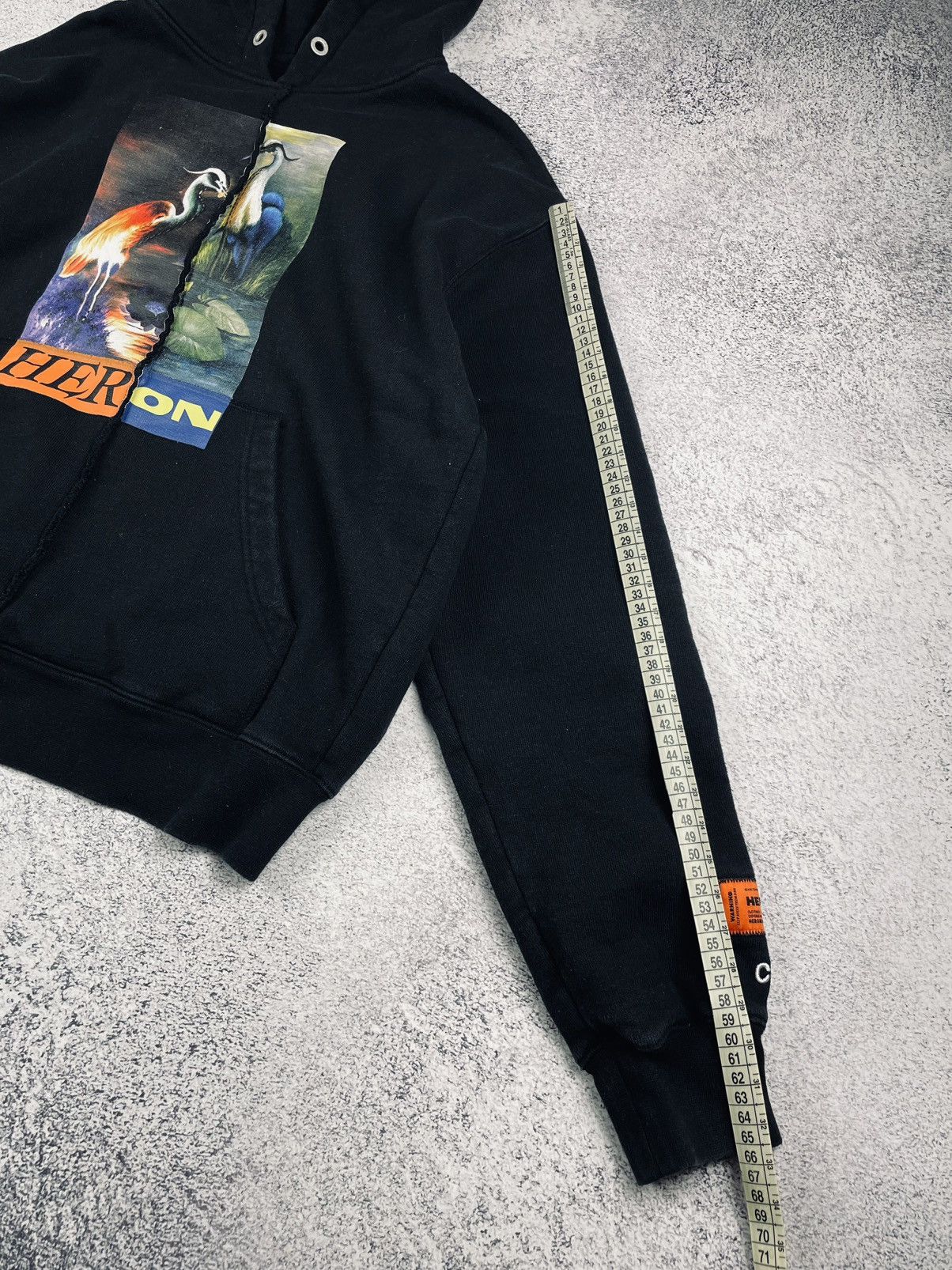 Heron Preston Rare! HERON PRESTON Split Herons Graphic Hoodie Black Size S Size US S / EU 44-46 / 1 - 22 Thumbnail