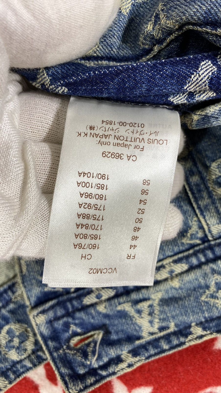 Louis Vuitton × Supreme Louis Vuitton X Supreme 54 Denim Jacket Blue Monogram Size US L / EU 52-54 / 3 - 15 Thumbnail