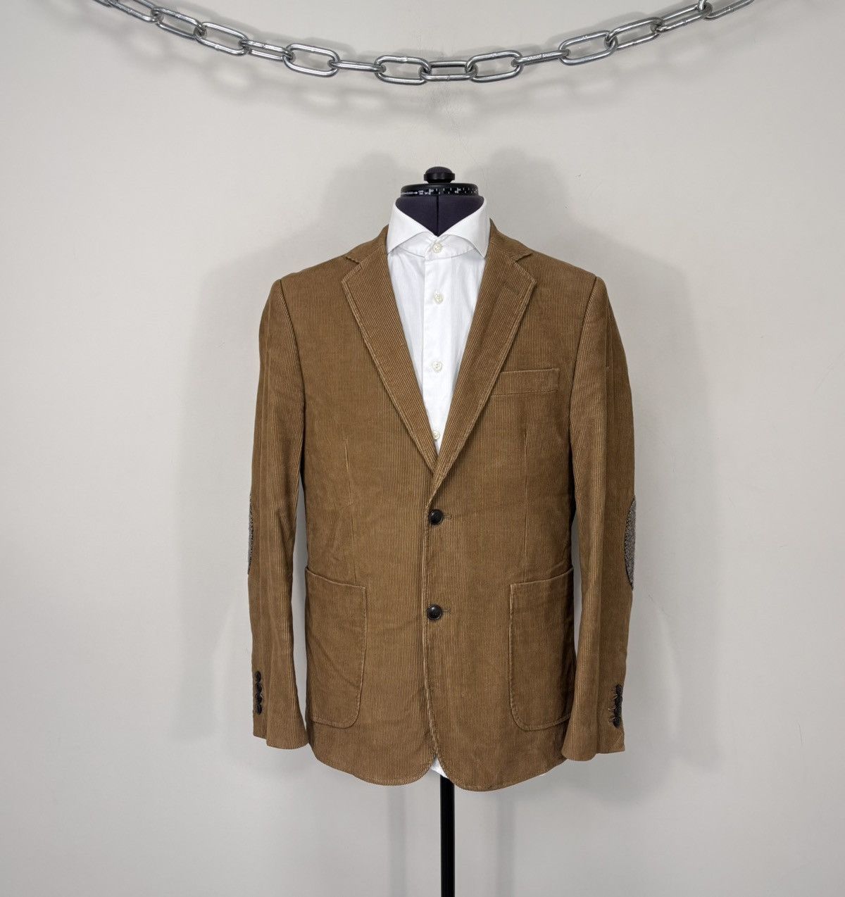 Harris Tweed Sterling 1958 Men’s Corduroy Blazer Jacket Sport Coat Size 40R - 1 Thumbnail