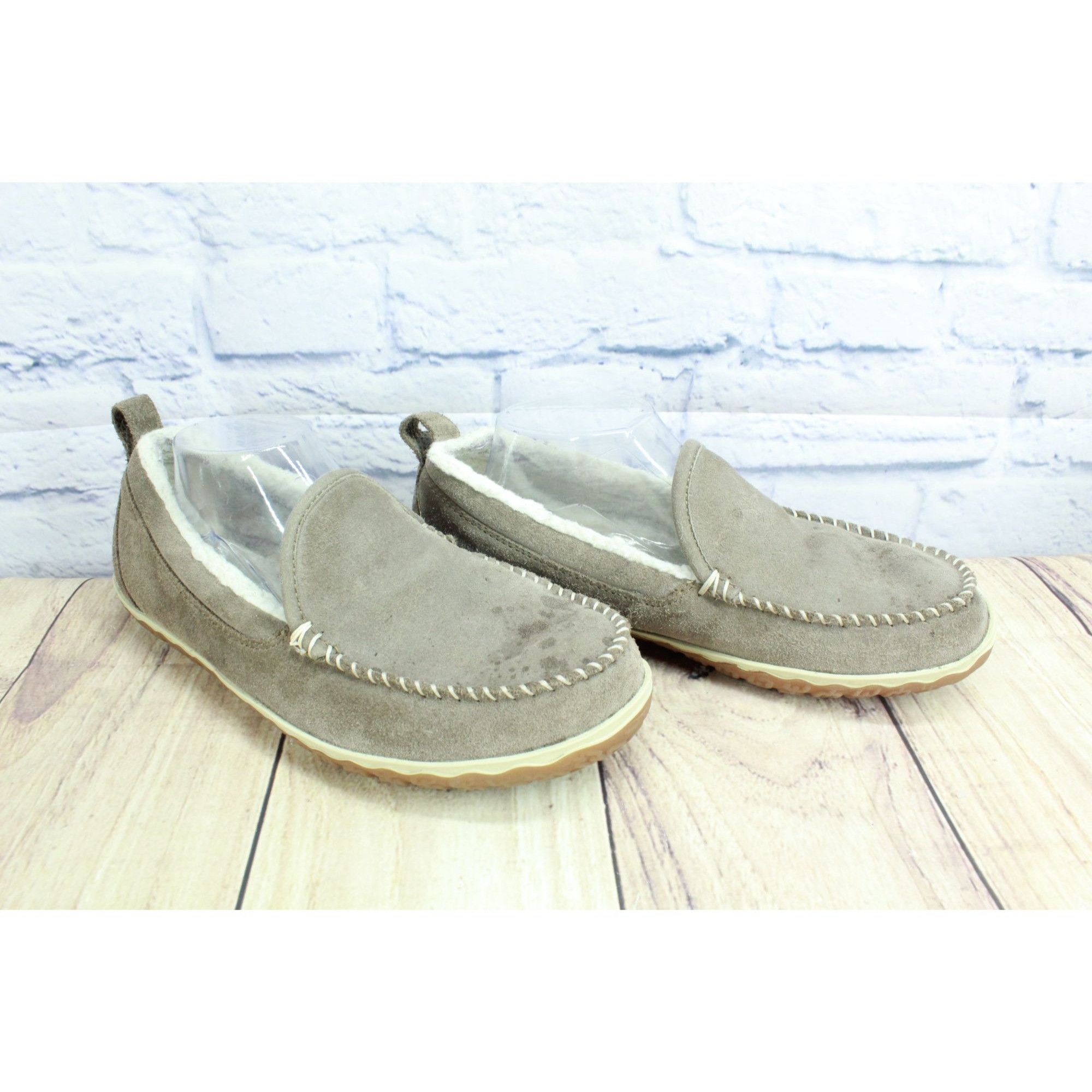 L.L. Bean LL Bean Mountain Slippers Moccasin Fleece Lined Size 10 M Size US 10 / IT 40 - 3 Thumbnail