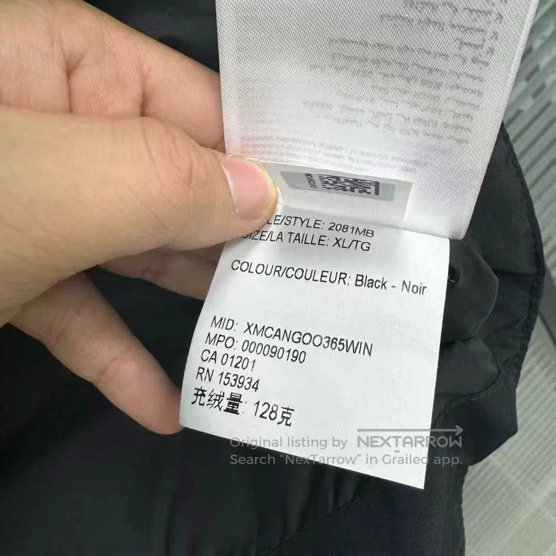 Canada Goose canada goose black label down vest. Size US XL / EU 56 / 4 - 5 Thumbnail