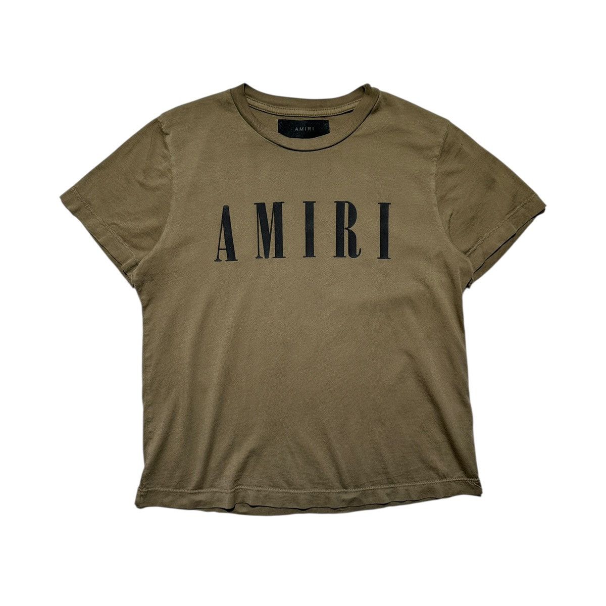 Amiri AMIRI Logo Cotton Mesh T-Shirt - White | Grailed