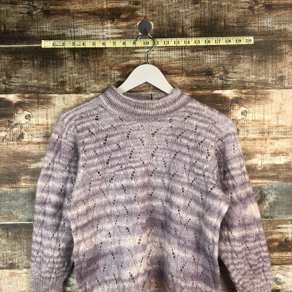 Homespun Knitwear × Japanese Brand Japanese Brand vintage Purple Knitwear #A2277 Size S / US 4 / IT 40 - 2 Thumbnail