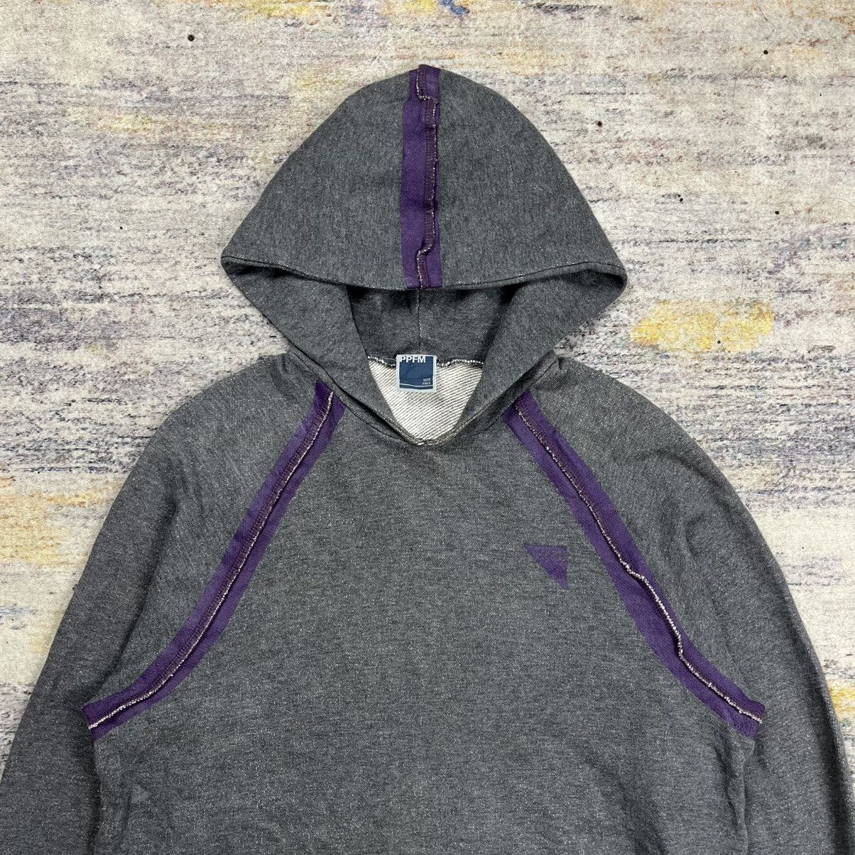 PPFM Ppfm purple print line hoodie Size US M / EU 48-50 / 2 - 2 Thumbnail