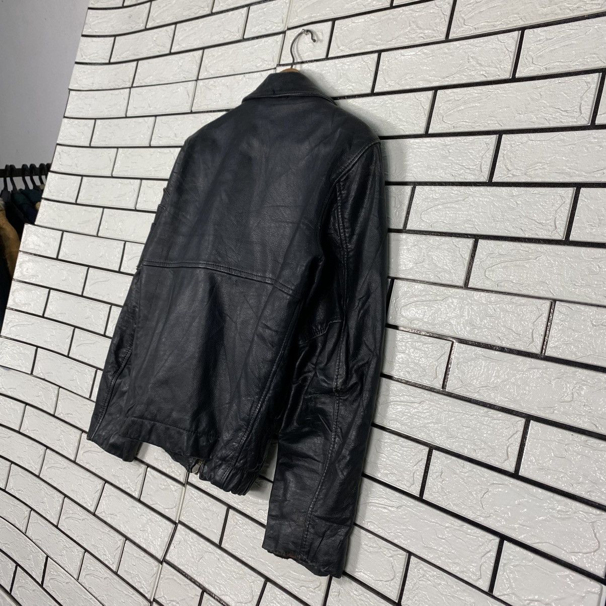 Japanese Brand Rare Vintage Pierre Jacques Genuine Leather Jacket Size US S / EU 44-46 / 1 - 11 Thumbnail