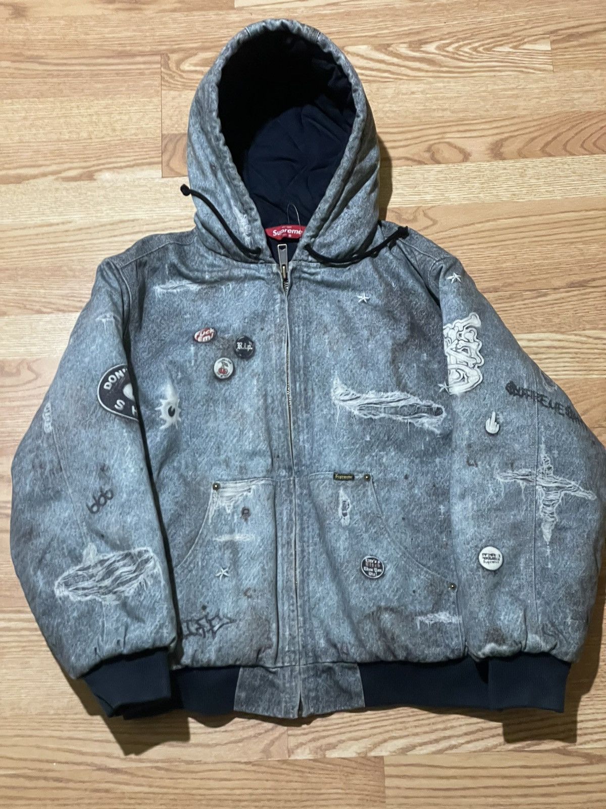 Supreme Supreme HJR Work Jacket Size US S / EU 44-46 / 1 - 1 Thumbnail