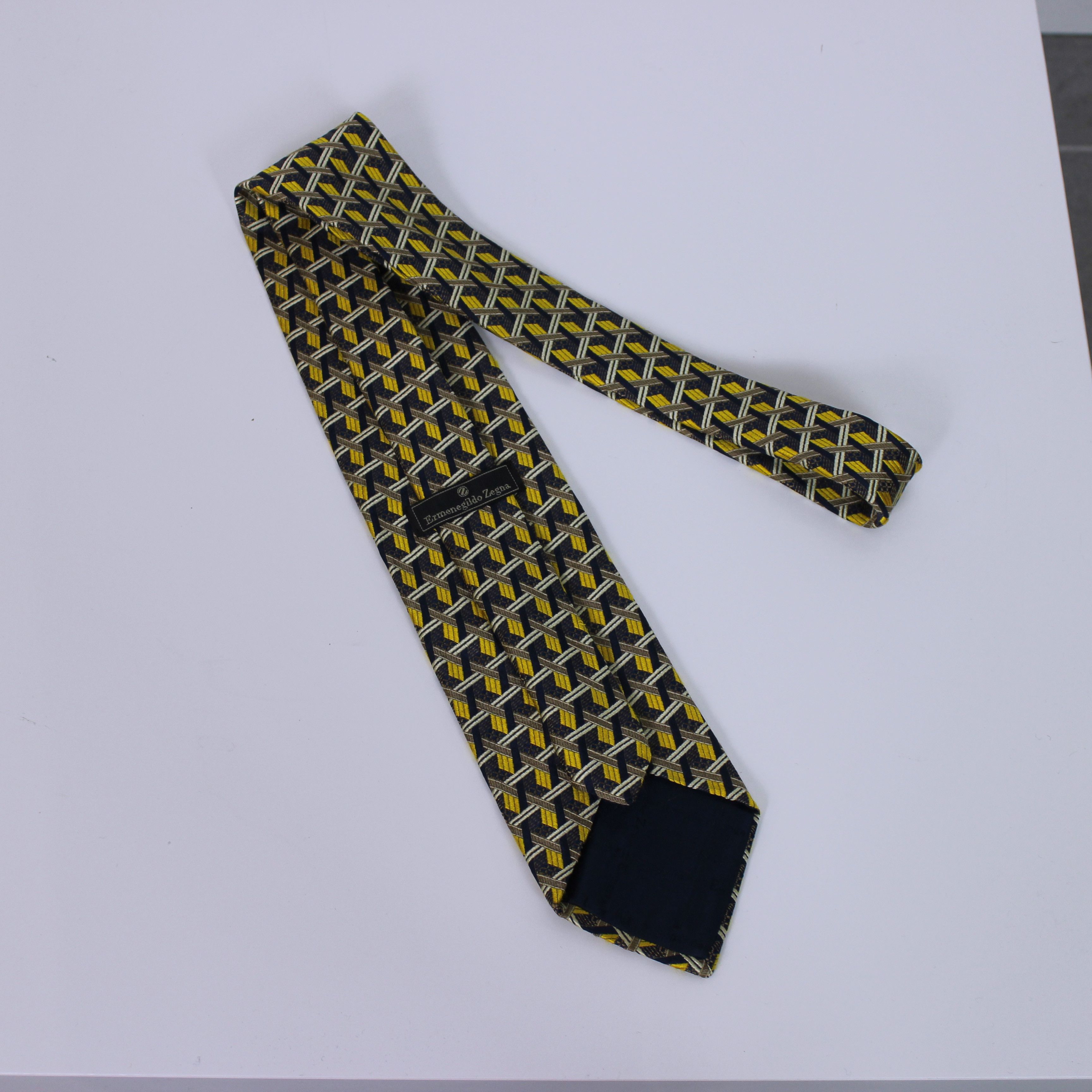 Ermenegildo Zegna Ermenegildo Zegna tie vintage monogram rare Size ONE SIZE - 1 Thumbnail