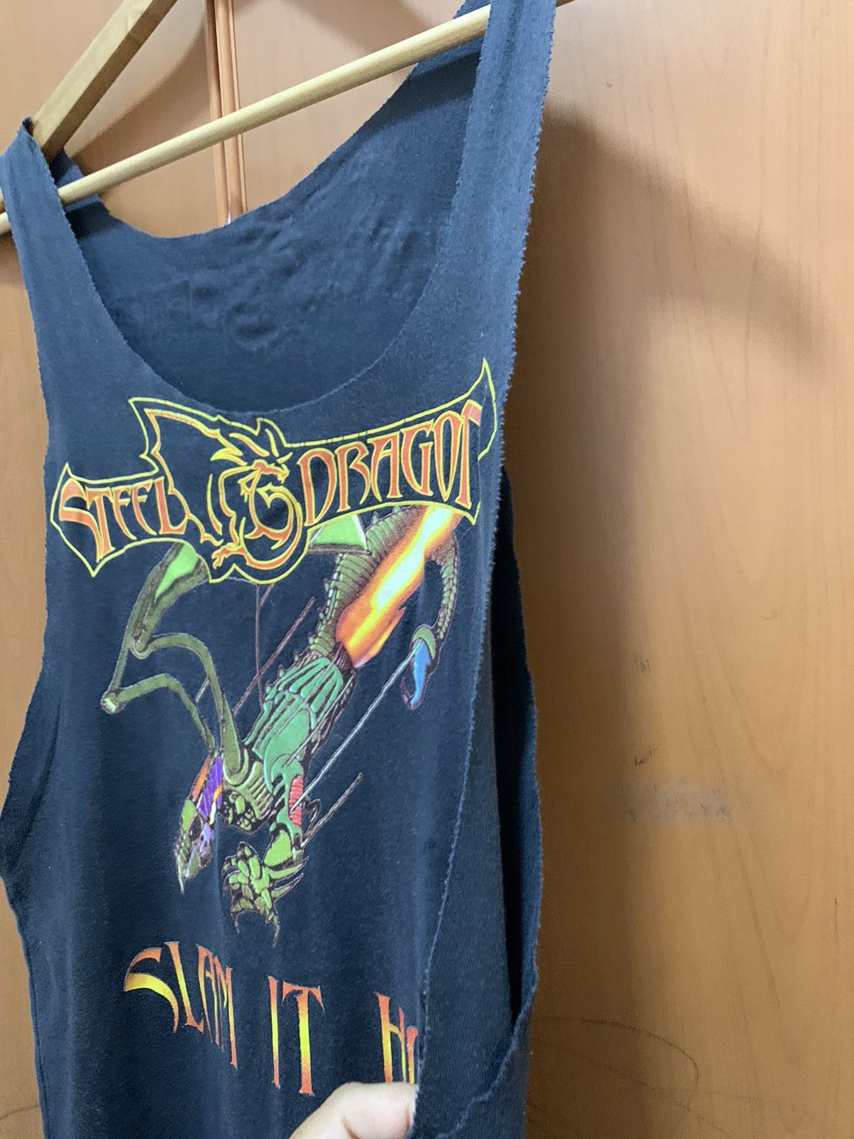 Band Tees Steel Dragon Sleevless Tank Top Size US S / EU 44-46 / 1 - 5 Thumbnail