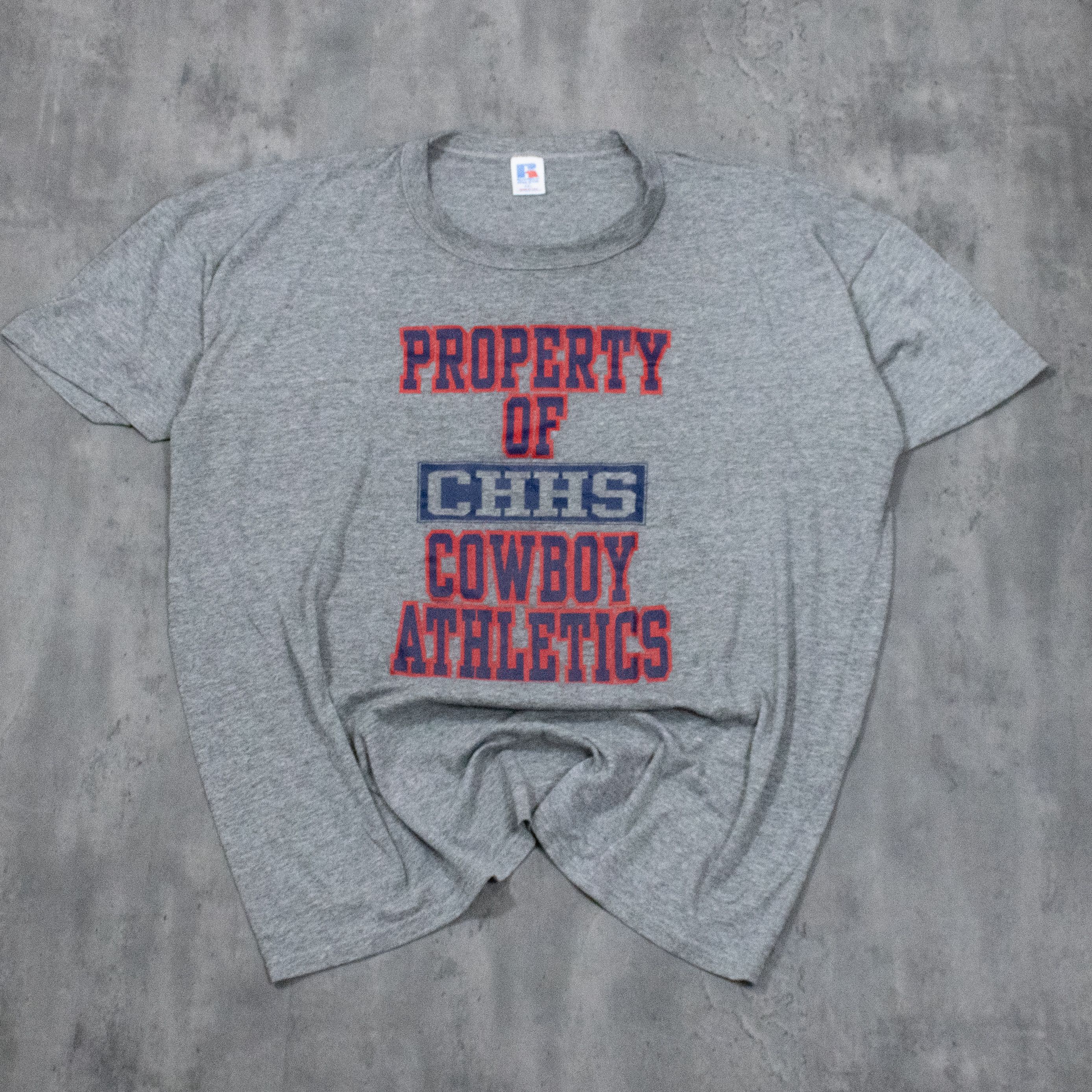 Russell Athletic Vintage 1990's Cowboys Athletic Heather Grey Tee Size US XXL / EU 58 / 5 - 3 Thumbnail