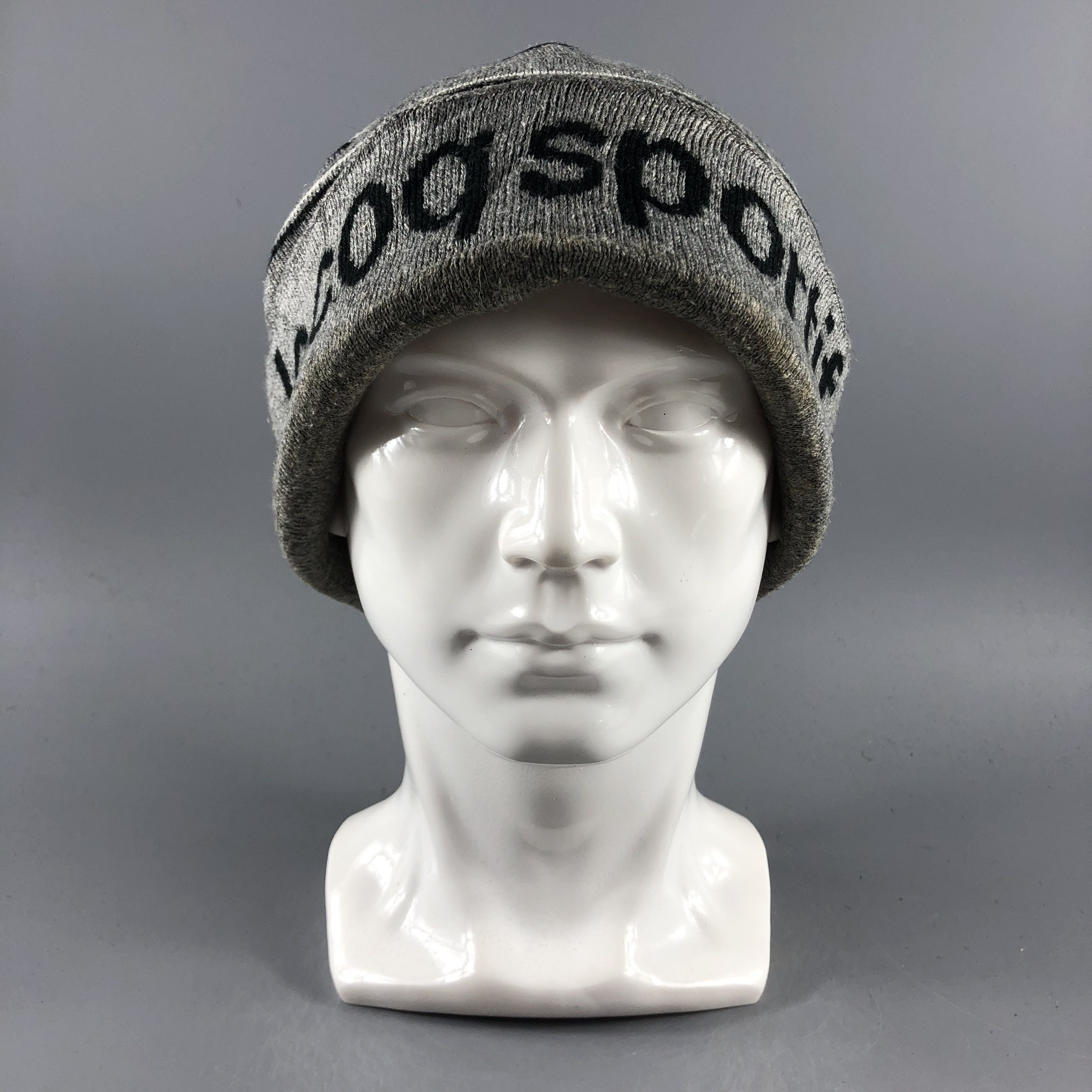 Le Coq Sportif × Vintage Le Coq Sportif Stripe eanie Snow Hat Snow Cap -D195 Size ONE SIZE - 1 Thumbnail