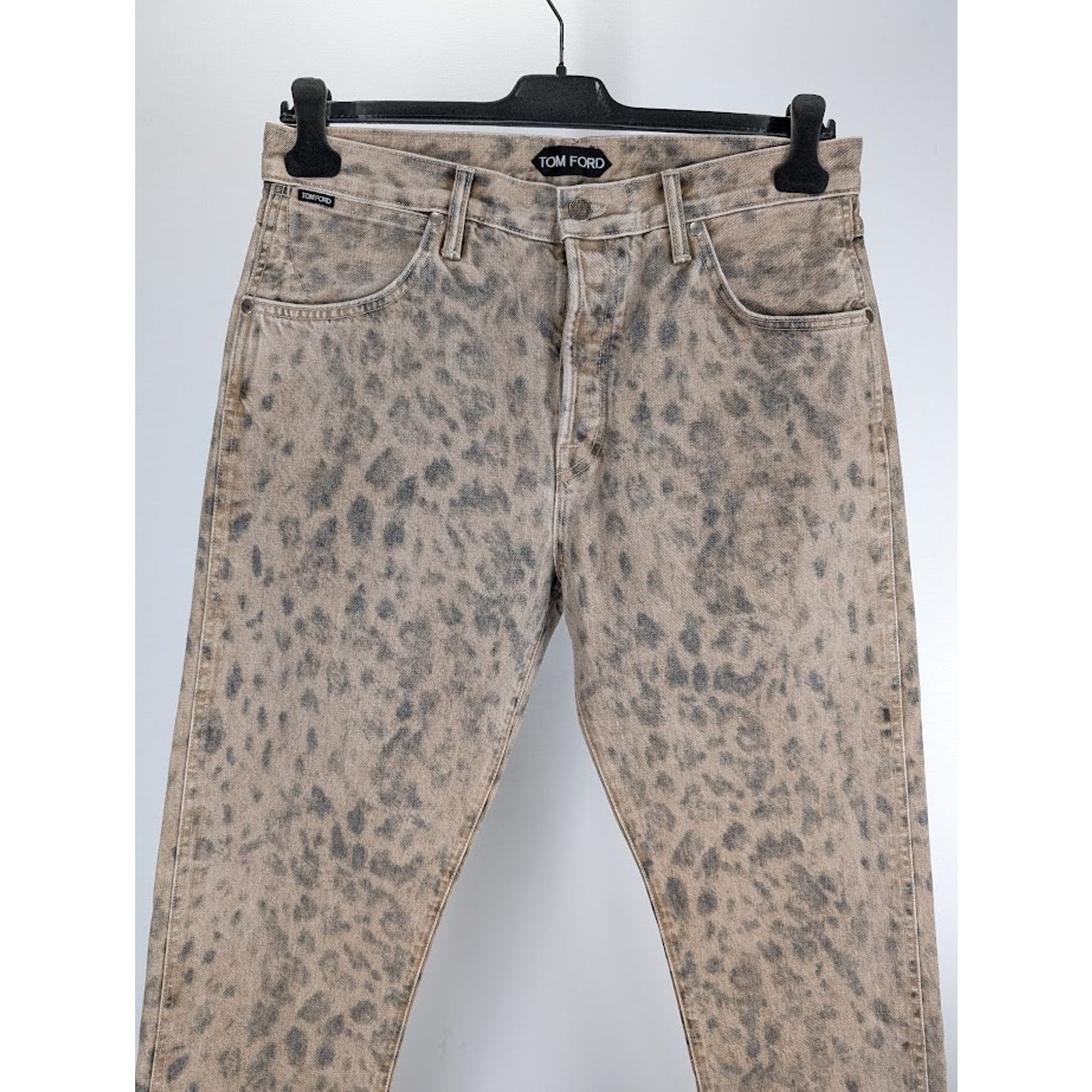 o1rshd1 Denim Pant in Aged Leopard 34