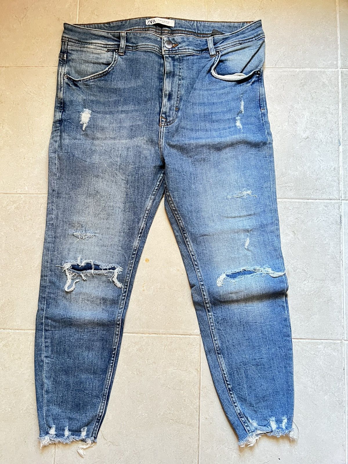 Vintage × Zara ZARA MAN Denimwear Jeans Size US 36 / EU 52 - 1 Thumbnail