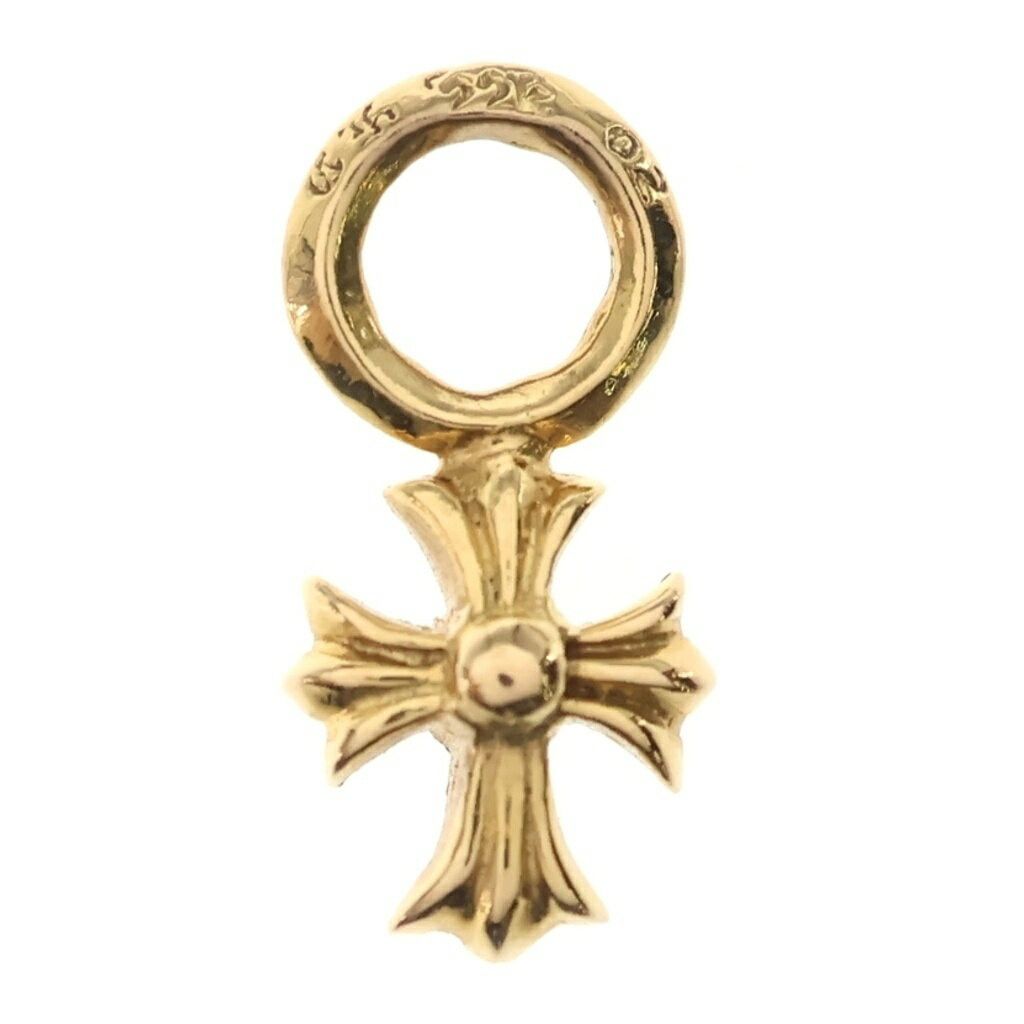 Chrome Hearts Chrome Hearts 22k Stack CH Cross Charm Gold Size ONE SIZE - 1 Thumbnail