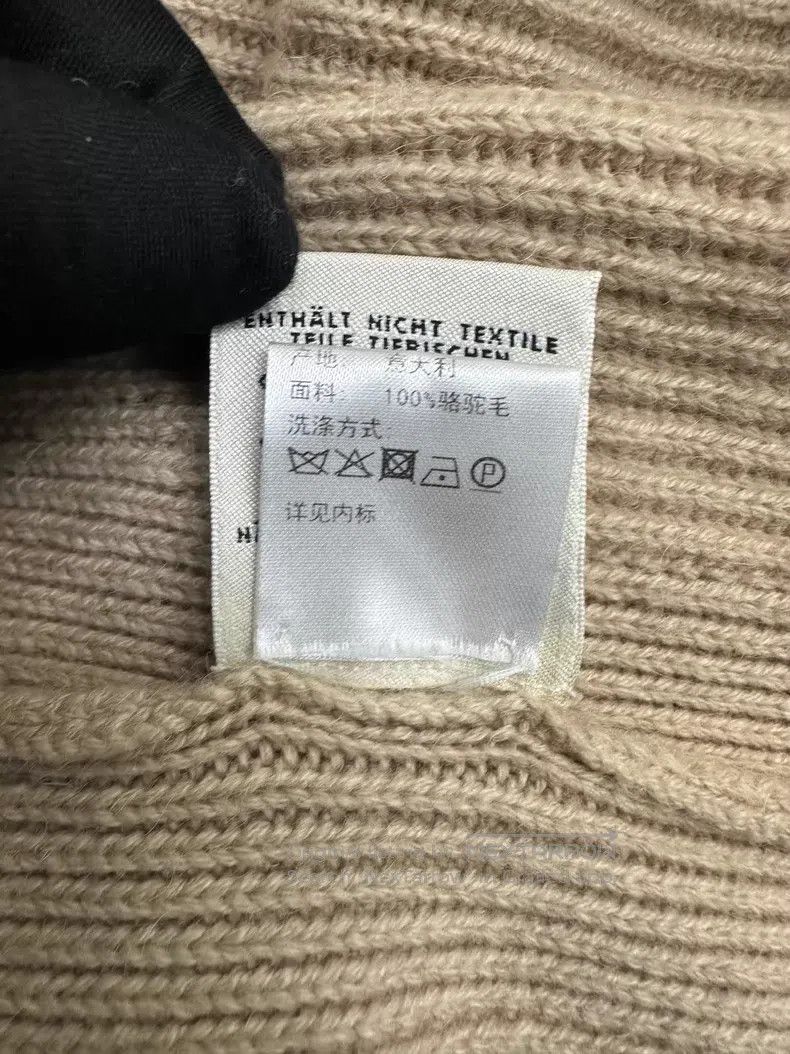 Hermes Hermes Camel Hair Side Button Knit Dress Size S / US 4 / IT 40 - 7 Thumbnail