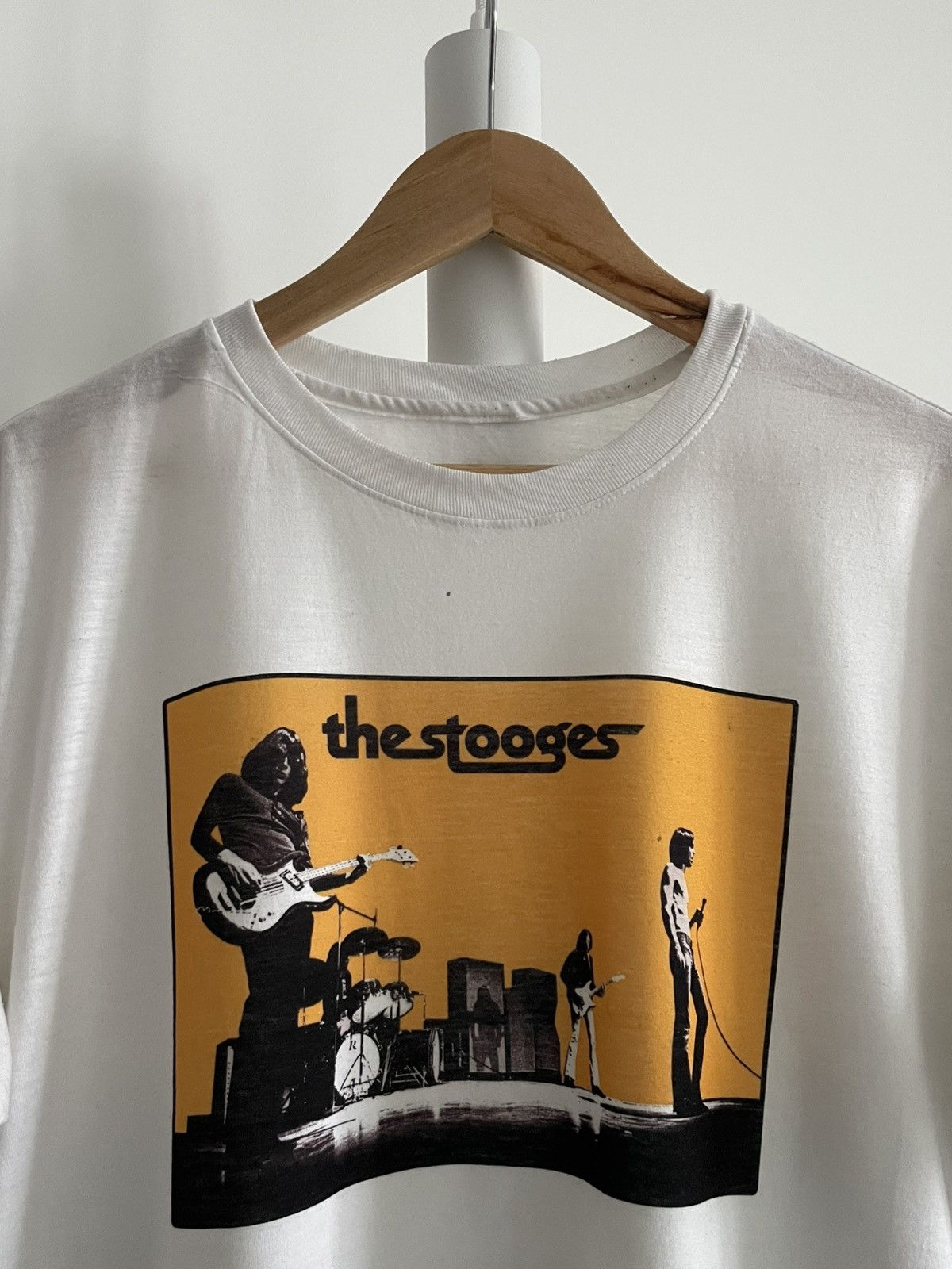 Band Tees 💥RARE💥 Vintage The Stooges 80’s "Gimme Danger" Band Tees Size US L / EU 52-54 / 3 - 4 Thumbnail