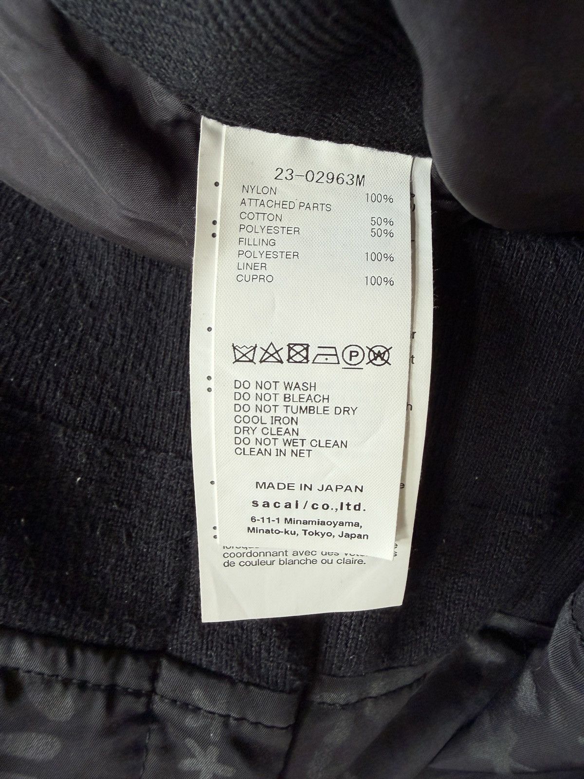 Sacai Sacai Eric Haze Bandana Graffiti Bomber Jacket Black Size US S / EU 44-46 / 1 - 7 Thumbnail