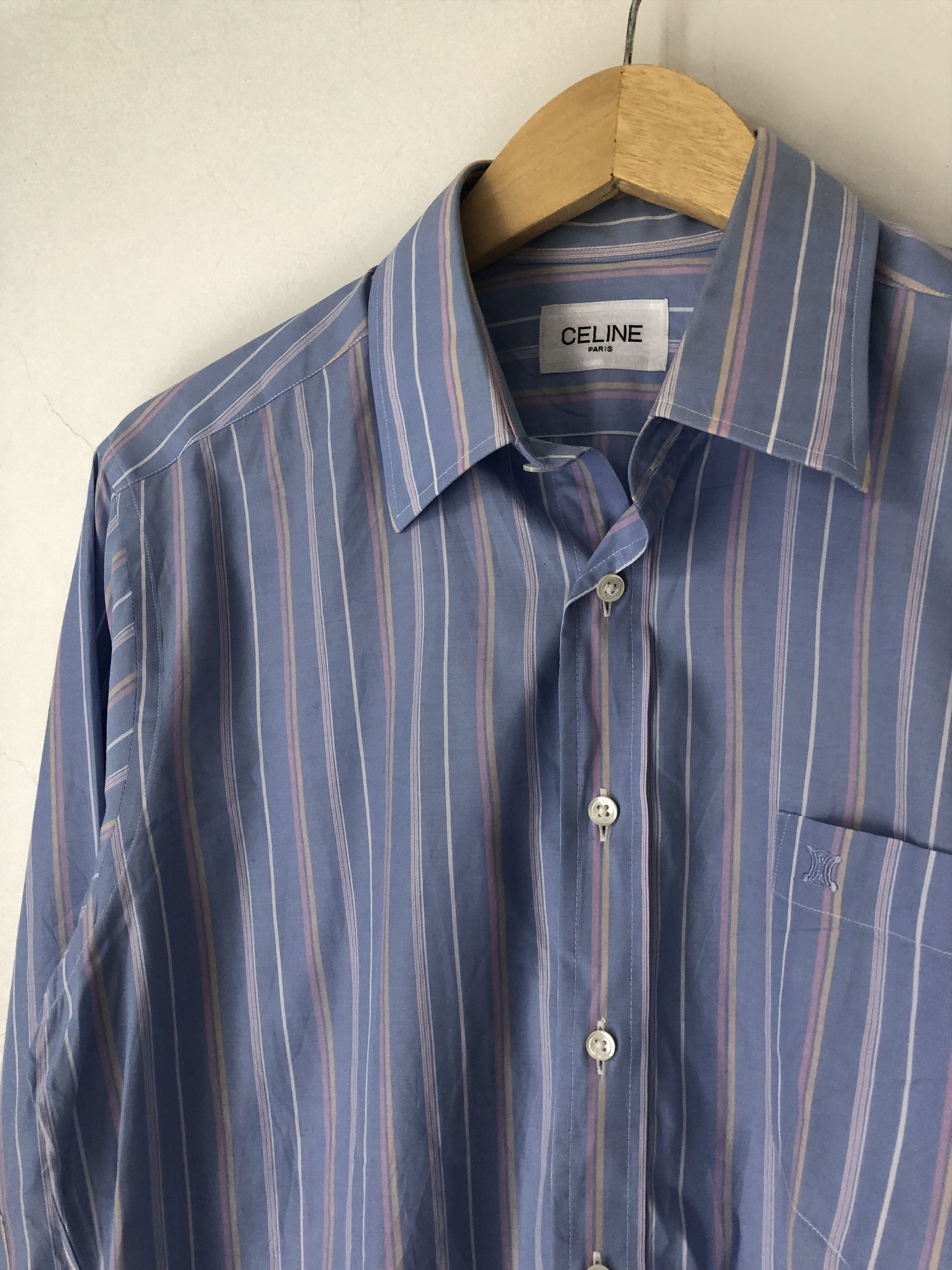 Celine stripes shirt Size US S / EU 44-46 / 1 - 2 Thumbnail