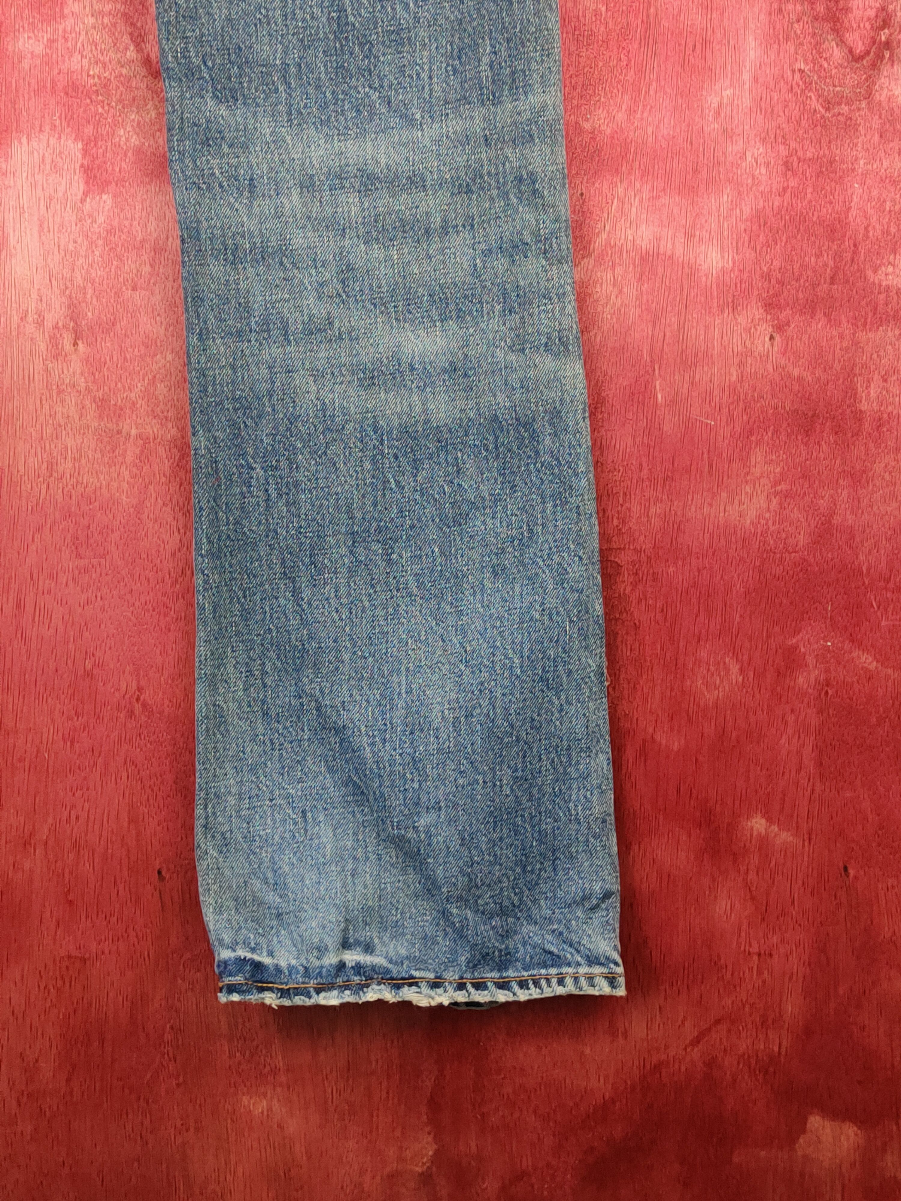 Gap Gap Blue slim boot fit Faded Distressed jeans Denim #S1529 Size 30" / US 8 / IT 44 - 13 Thumbnail