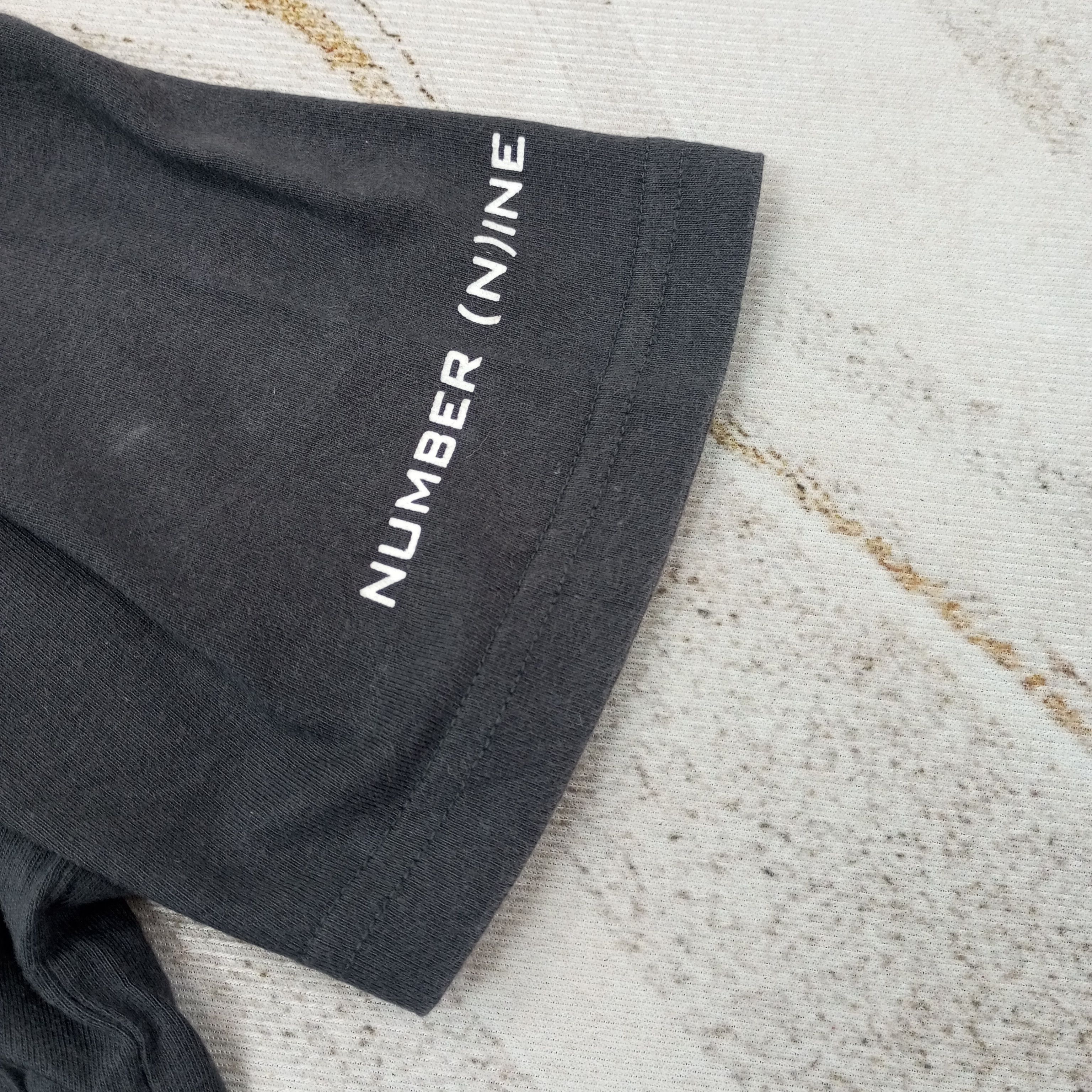 Number (N)ine Number Nine Japanese Brand Custom Tshirt c239n33 Size US L / EU 52-54 / 3 - 8 Thumbnail