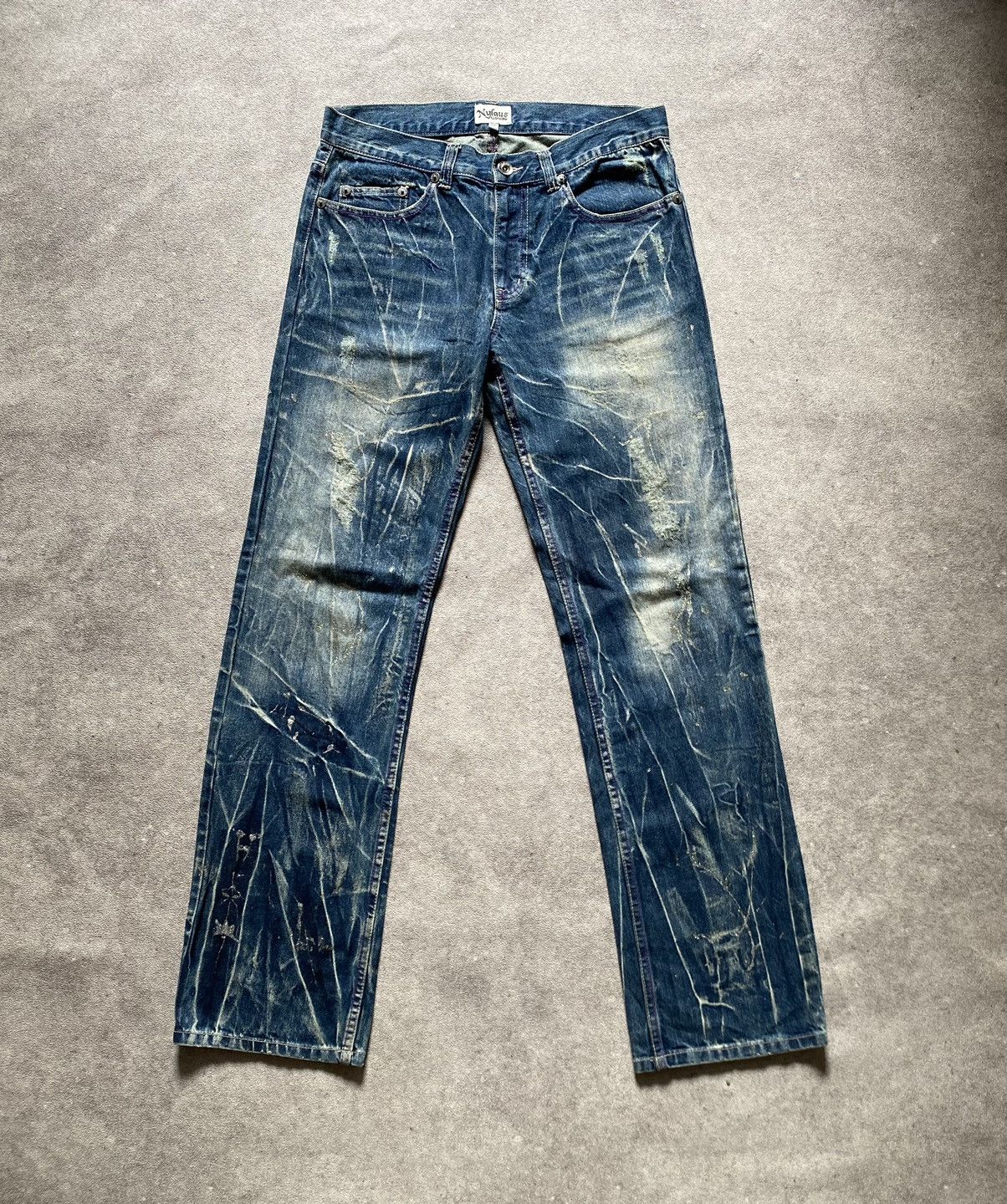 Tornado Mart 2000s Nylaus Distressed Size US 30 / EU 46 - 1 Thumbnail
