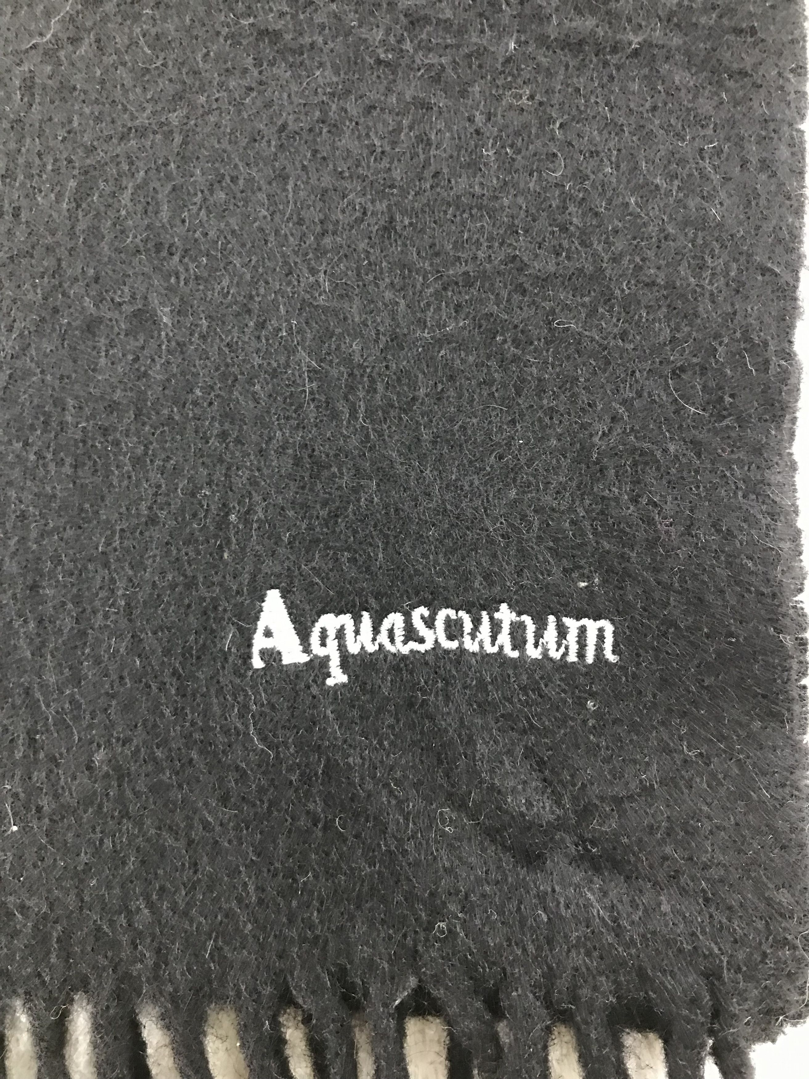 Aquascutum × Vintage Aquascutum Scarf / Muffler / Neckwear - WW1182 Size ONE SIZE - 4 Thumbnail