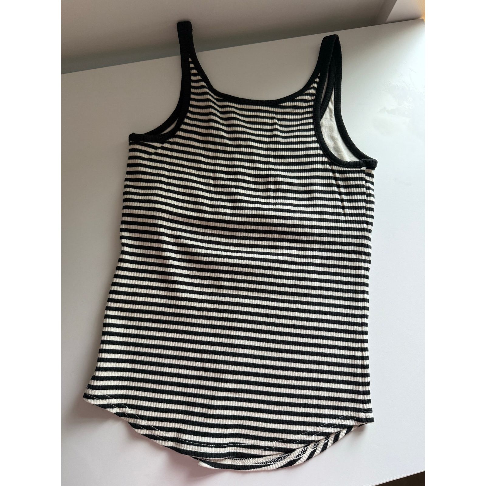 J.Crew $45 New J.Crew Vintage rib shelf bra tank top in stripe - XS Size XS / US 0-2 / IT 36-38 - 8 Thumbnail