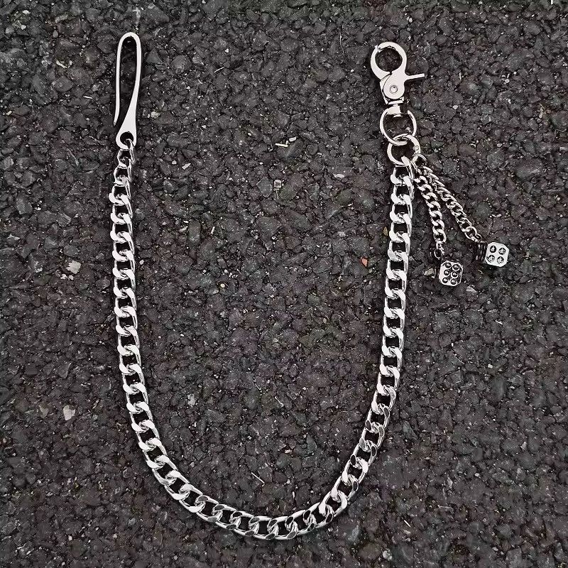 Other Gothic Punk Key Chain Hip Hop Pants Chain Size ONE SIZE - 5 Thumbnail