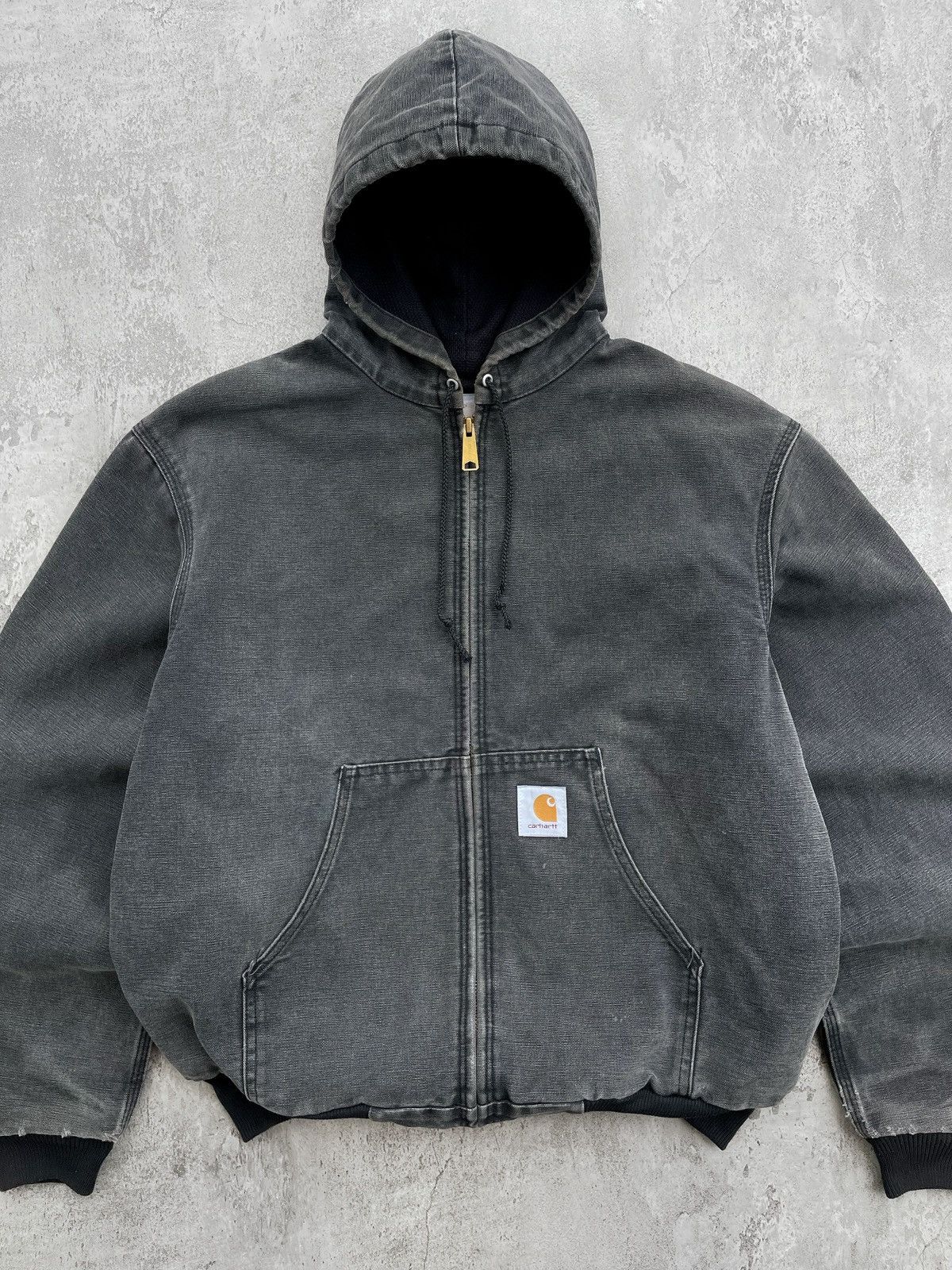 Carhartt × Streetwear × Vintage 90's Faded Black Vintage