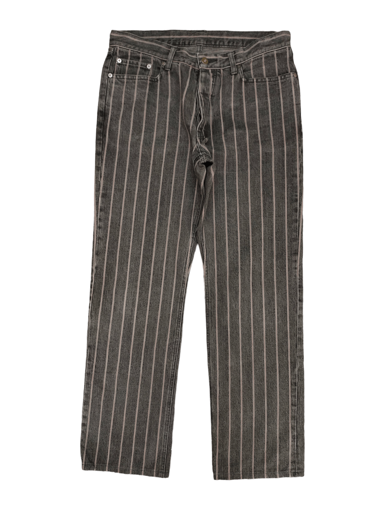 Hysteric Glamour × Undercover Comme Ca Du Mode Selvedge Striped Jeans Undercover Style Size US 32 / EU 48 - 1 Thumbnail