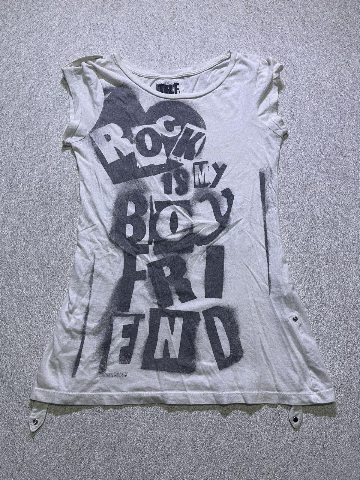 Japanese Brand Y2K TRF PANT short sleeve tshirt Size S / US 4 / IT 40 - 1 Thumbnail