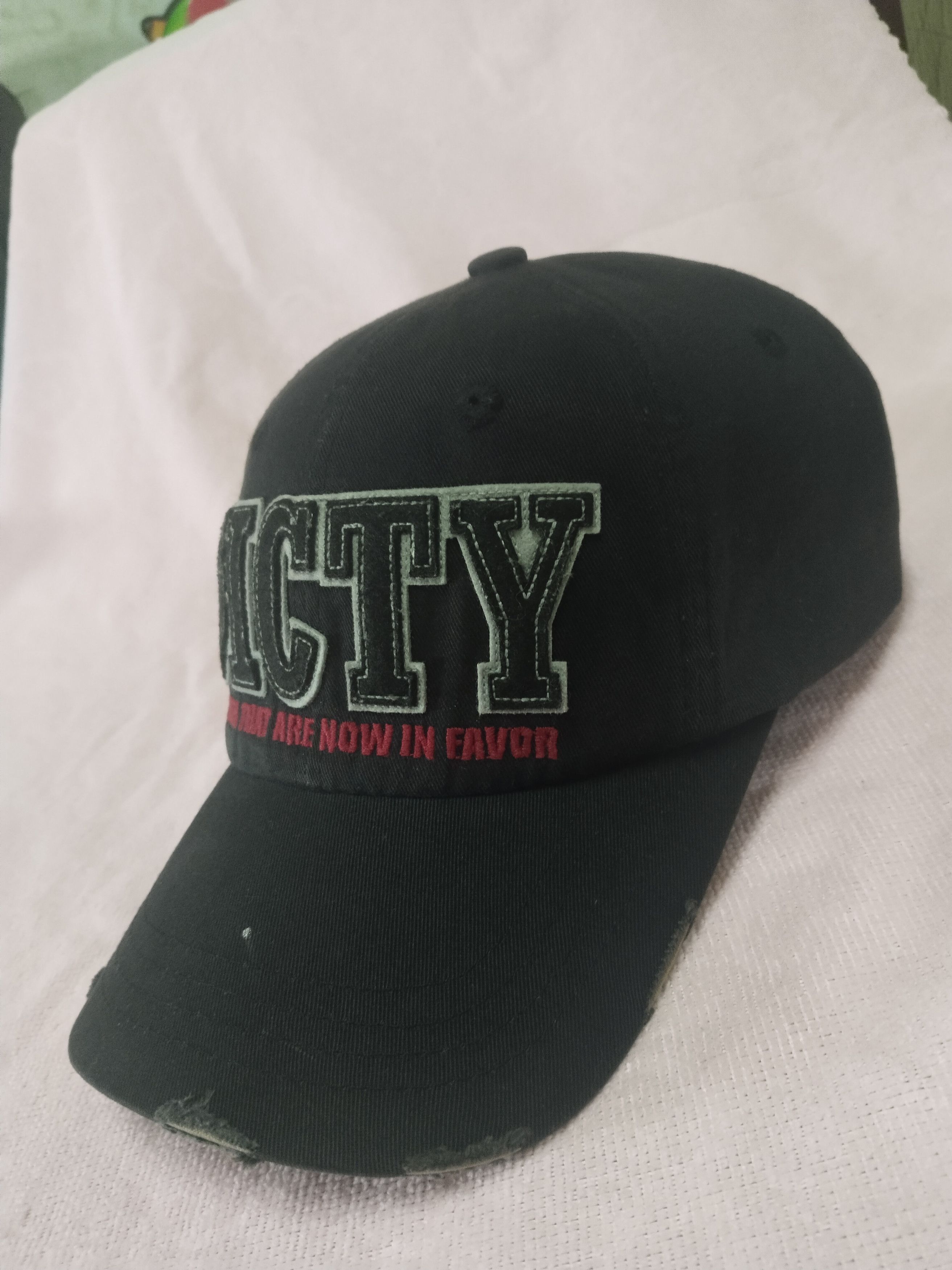 Japanese Brand VINTAGE DICTY DISTRESSED STYLE CAP HAT Size ONE SIZE - 3 Thumbnail