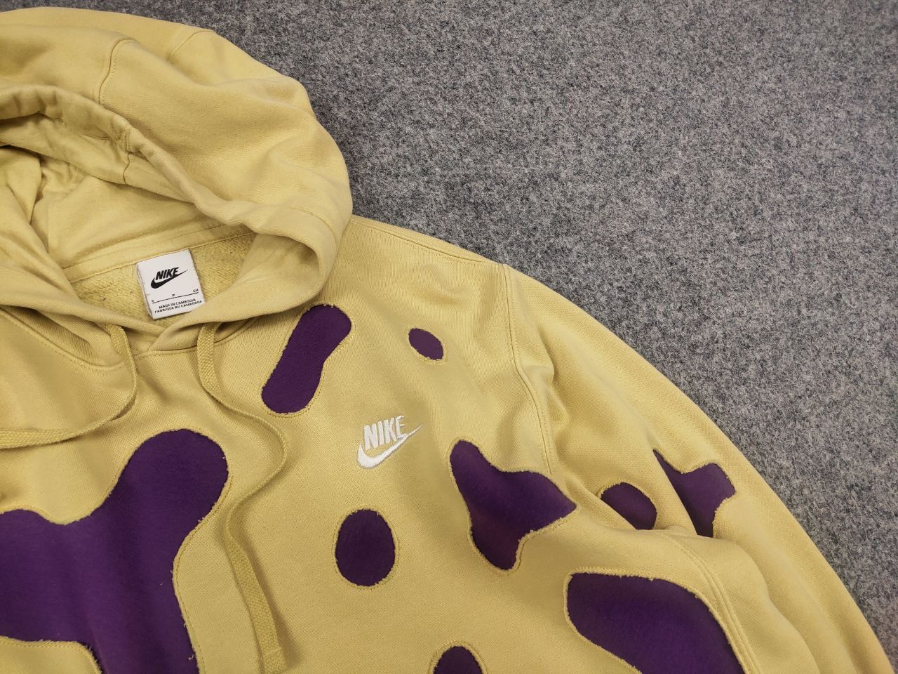 Nike Rare Nike skeleton Logo vintage reworked Hoodie Y2K Style Size US S / EU 44-46 / 1 - 7 Thumbnail