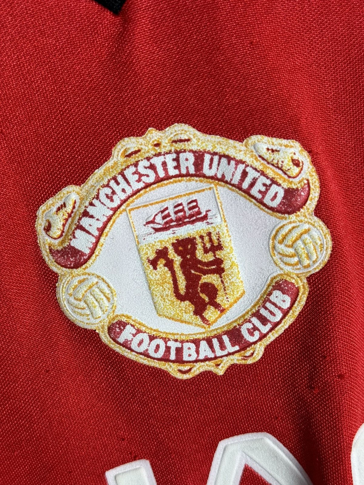 Vintage KIDS Manchester United 84/86 Home Football Jersey Size US XS / EU 42 / 0 - 5 Thumbnail