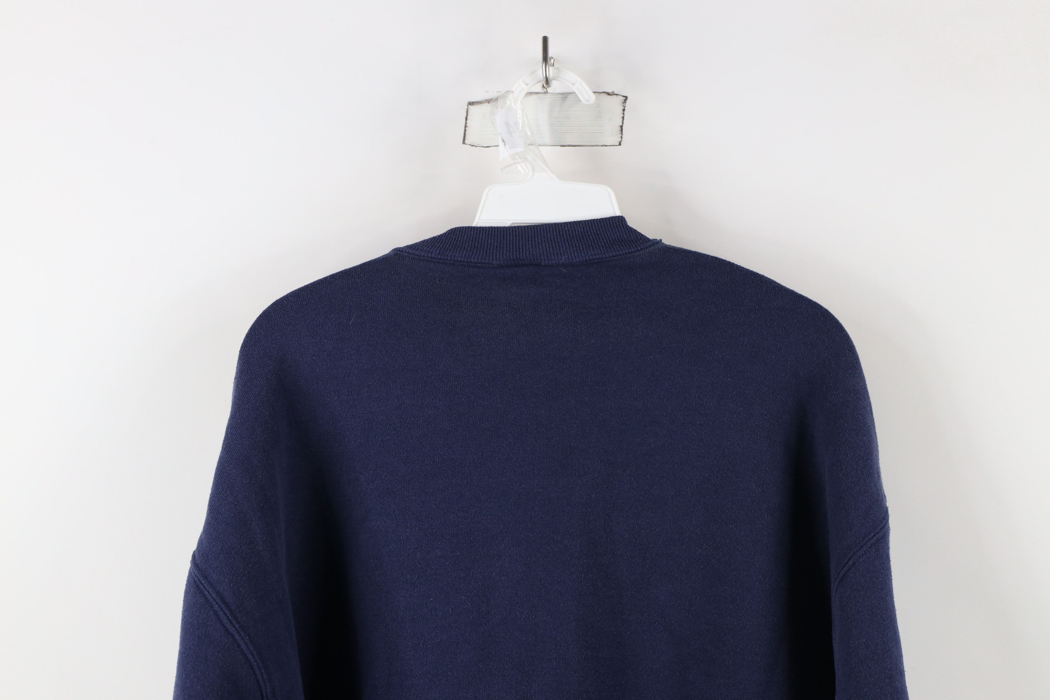 Vintage Vintage 90s Streetwear Faded Blank Crewneck Sweatshirt USA Size US XL / EU 56 / 4 - 11 Thumbnail