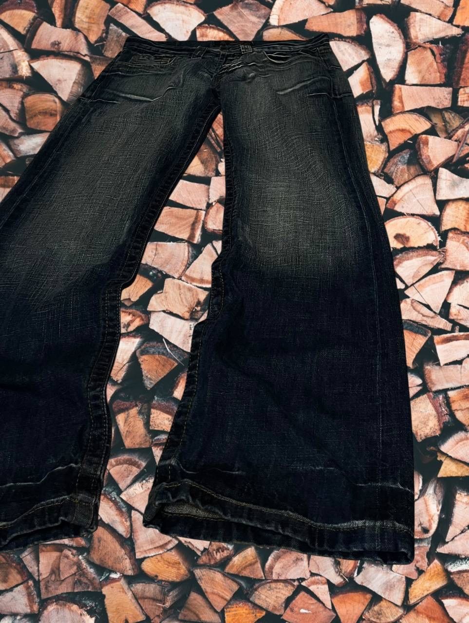 Japanese Brand × Vintage IfSixWasNine japanese Y2K Kapital style baggy jeans Size US 32 / EU 48 - 2 Thumbnail